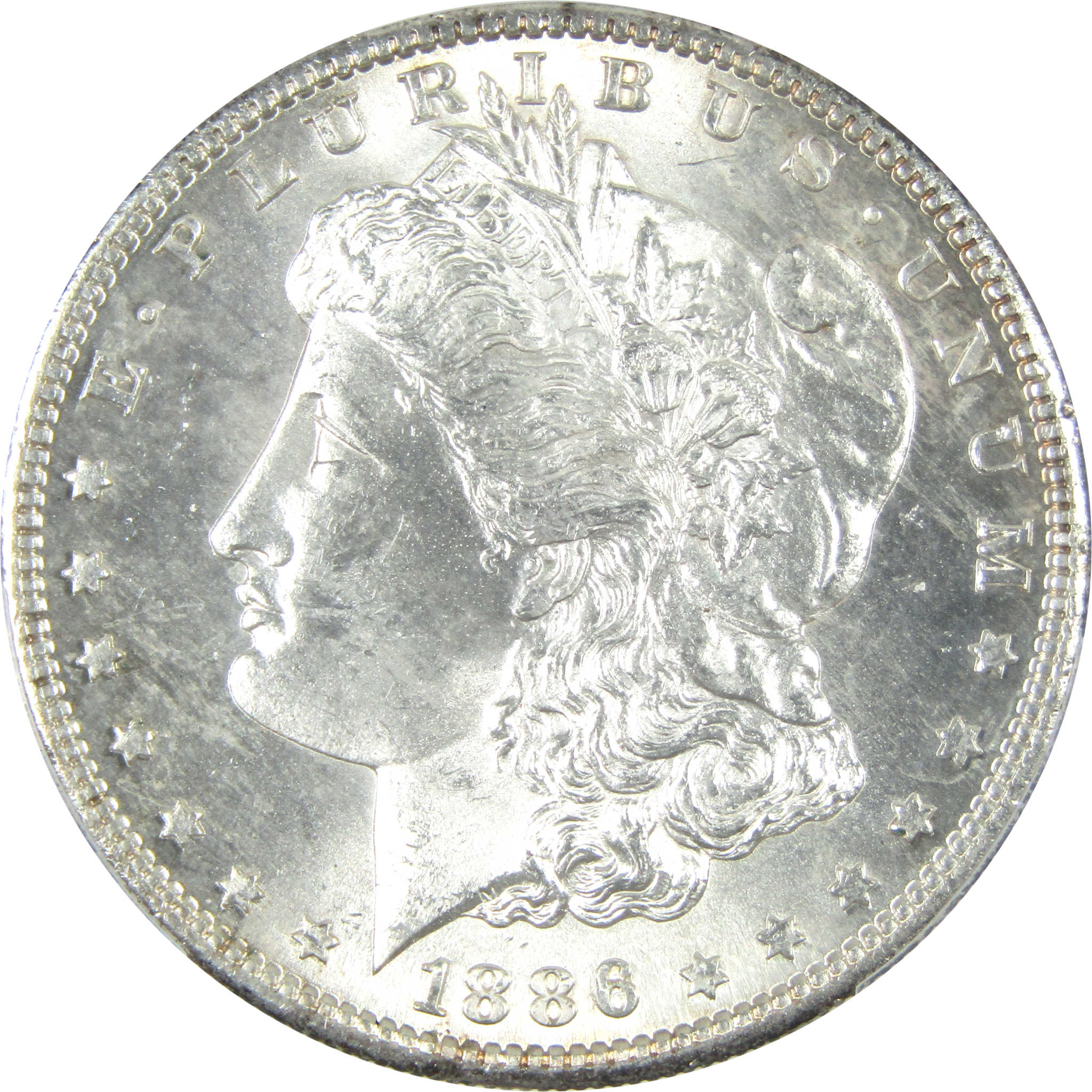 1886 S Morgan Dollar MS 63 PCGS Silver $1 Uncirculated Coin SKU:I15192 - Morgan coin - Morgan silver dollar - Morgan silver dollar for sale - Profile Coins &amp; Collectibles