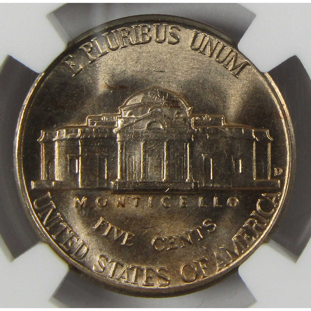 1950 D Jefferson Nickel MS 66 5FS NGC Uncirculated 5c Coin Collectible