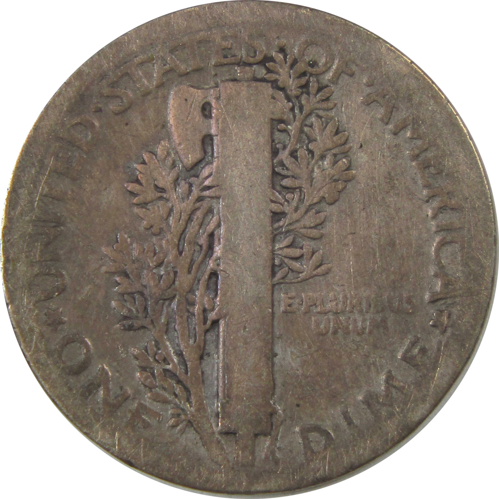 1921 Mercury Dime G Good Details Silver 10c Coin SKU:I22419