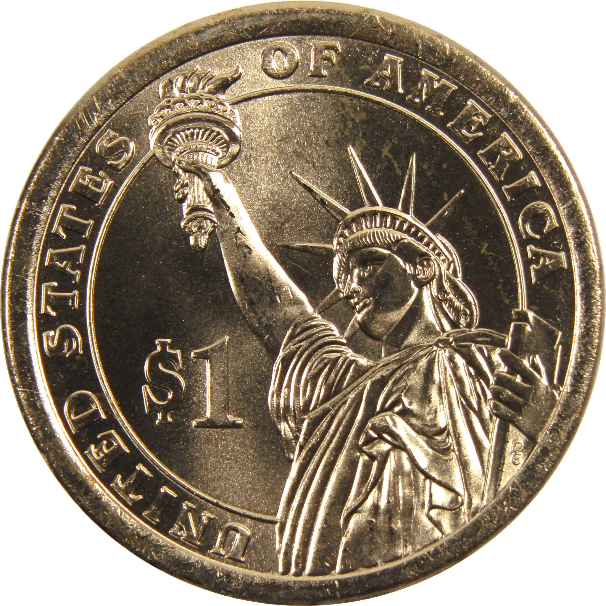 2014 D Franklin D Roosevelt Presidential Dollar BU Uncirculated Coin