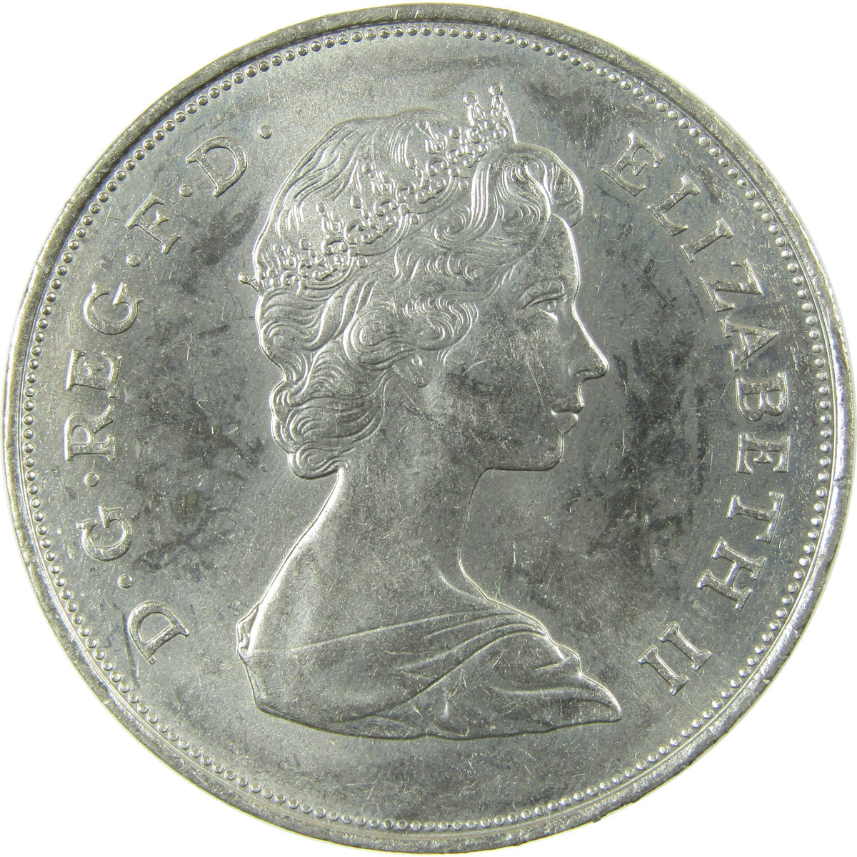 1980 United Kingdom 80th Birthday Queen Mother 25 Pence Uncirculated