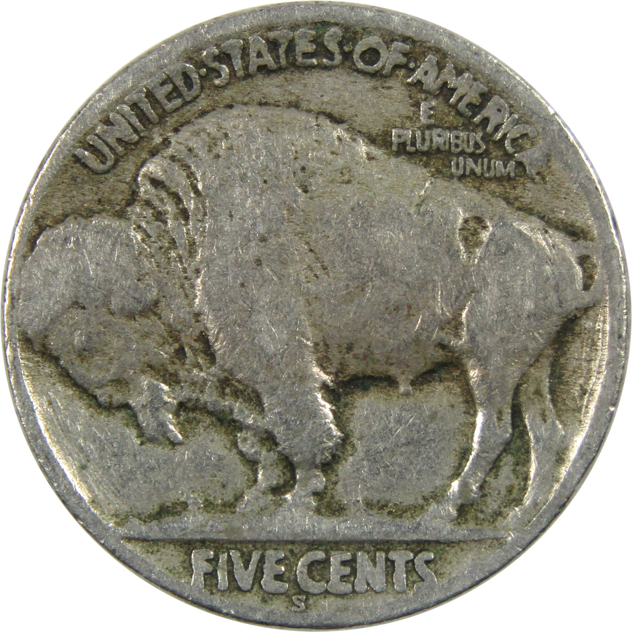 1923 S Indian Head Buffalo Nickel G Good 5c Coin SKU:CPC6322