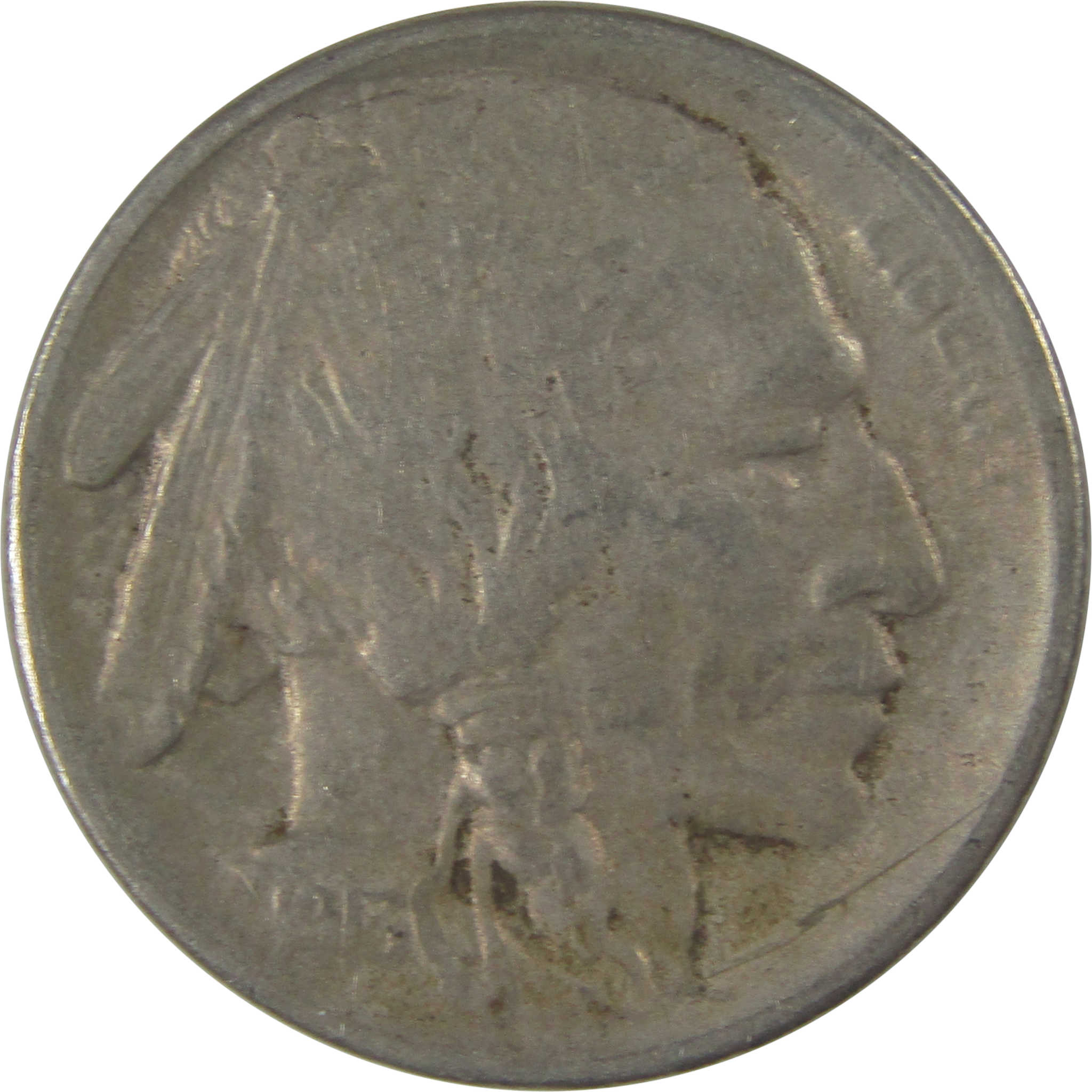 1913 Type 1 Indian Head Buffalo Nickel VF Very Fine Details SKU:I21030