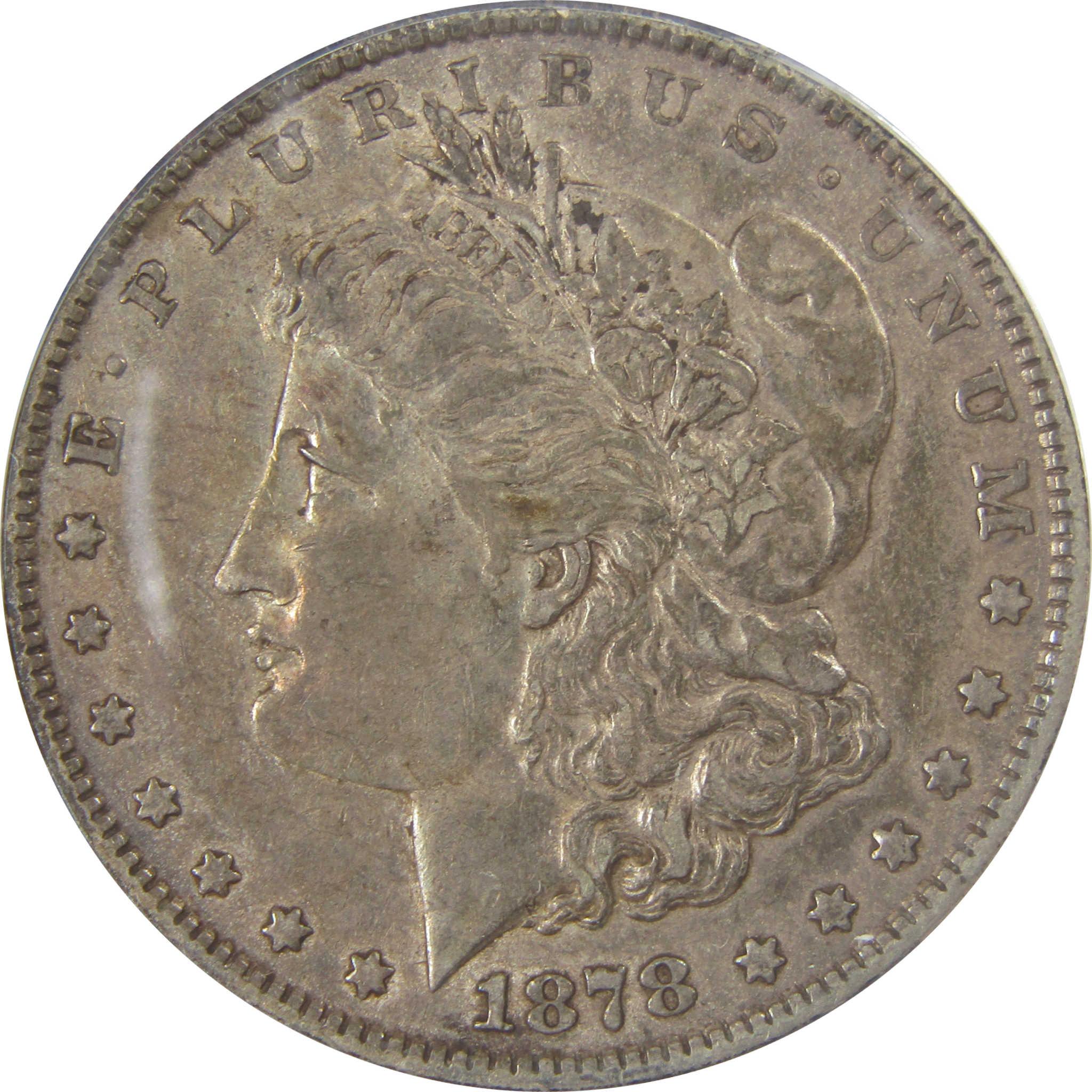 1878 7TF Rev 79 Morgan Silver Dollar EF 40 ANACS $1 Coin SKU:I24918 - Morgan coin - Morgan silver dollar - Morgan silver dollar for sale - Profile Coins &amp; Collectibles