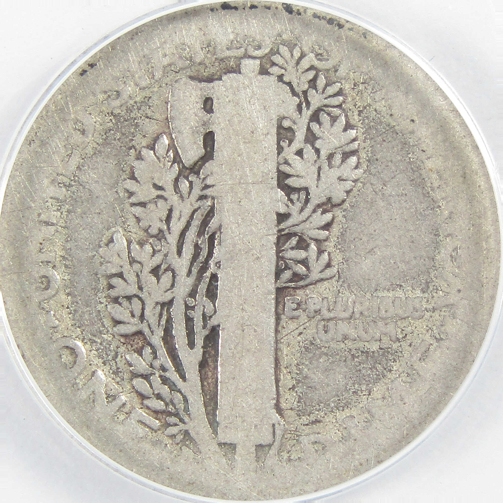 1916 D Mercury Dime FR 2 ANACS Silver 10c Coin SKU:I12909