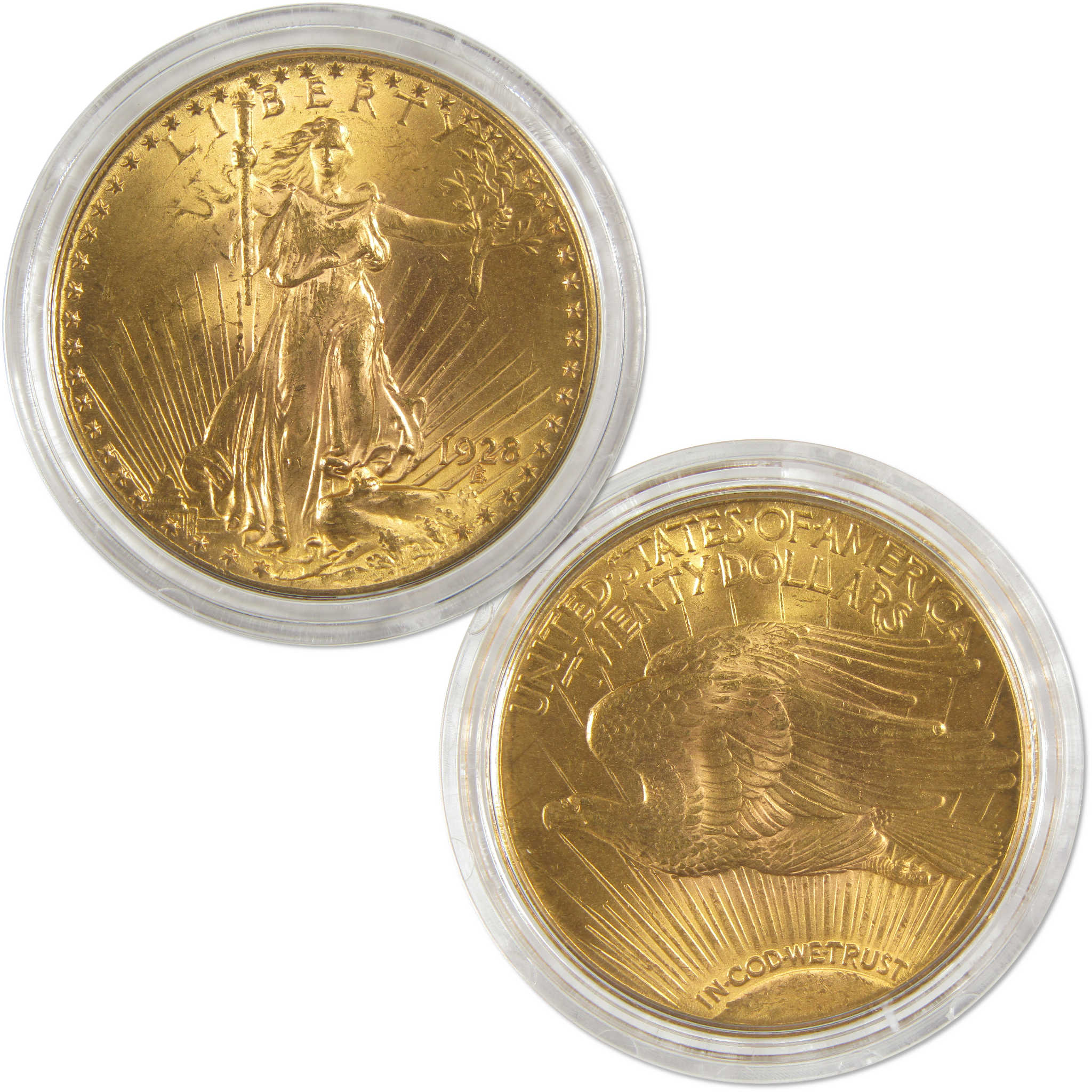 1928 Saint-Gaudens Double Eagle BU Choice Uncirculated Gold $20 Coin