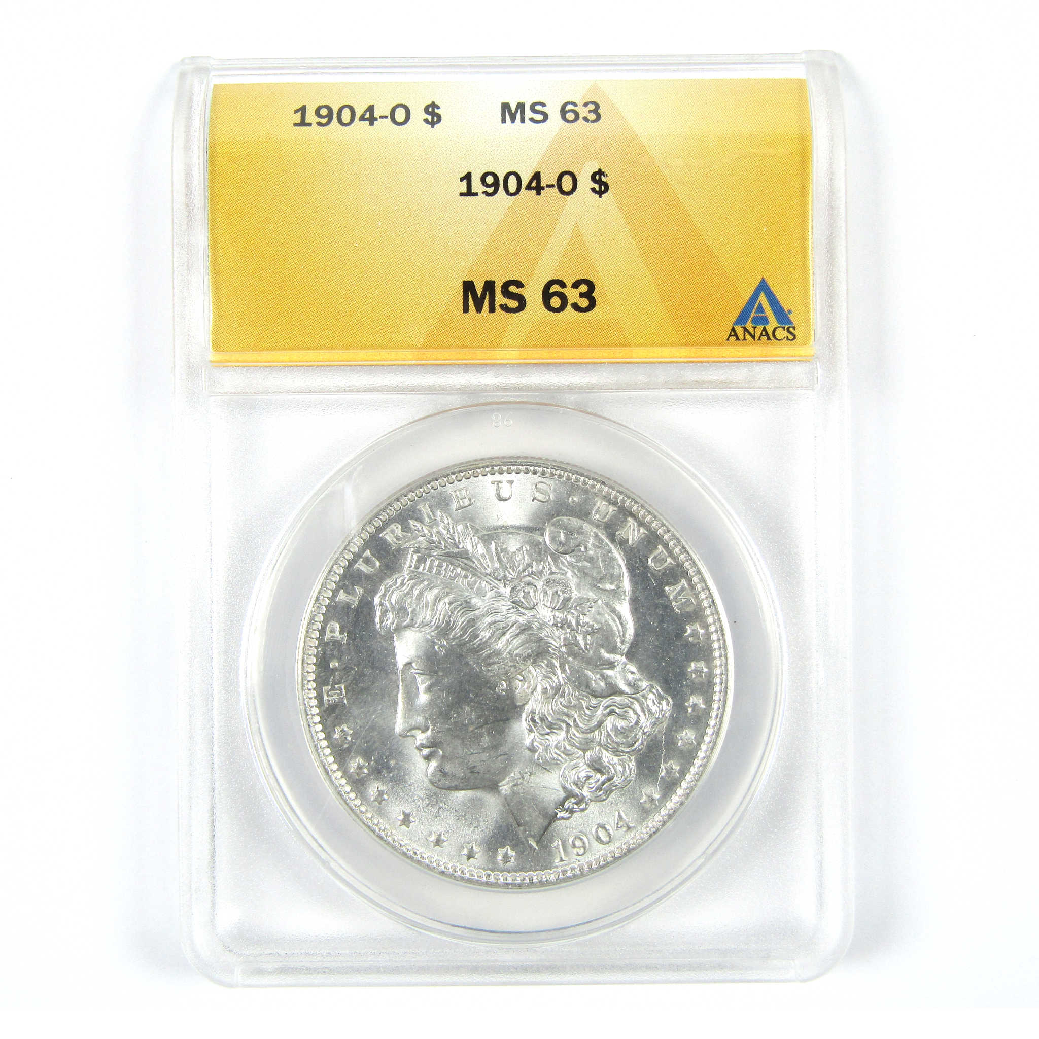 1904 O Morgan Dollar MS 63 ANACS Silver $1 Uncirculated SKU:I15053 - Morgan coin - Morgan silver dollar - Morgan silver dollar for sale - Profile Coins &amp; Collectibles