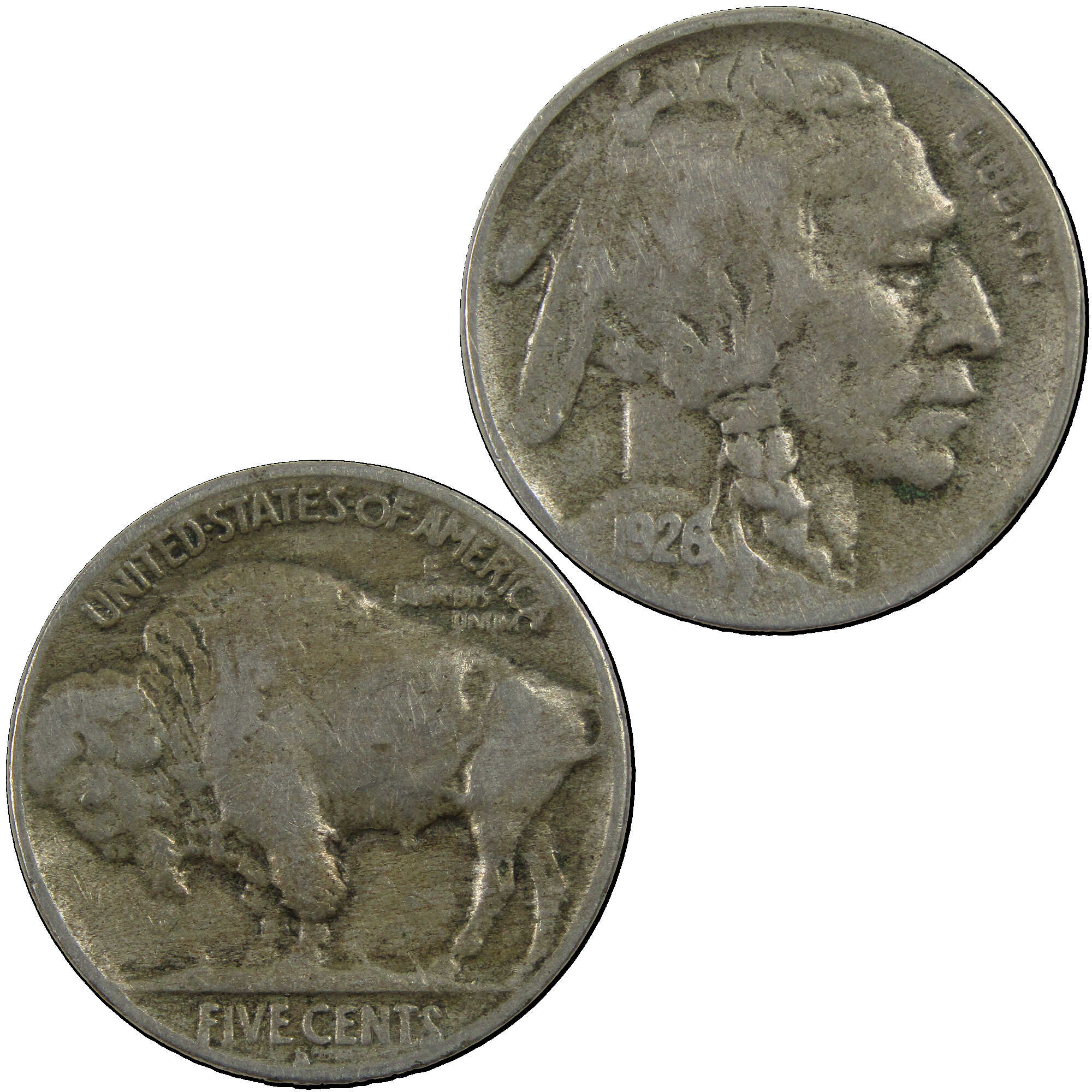 1926 S Indian Head Buffalo Nickel VF/XF Very Fine Extremely SKU:I12921