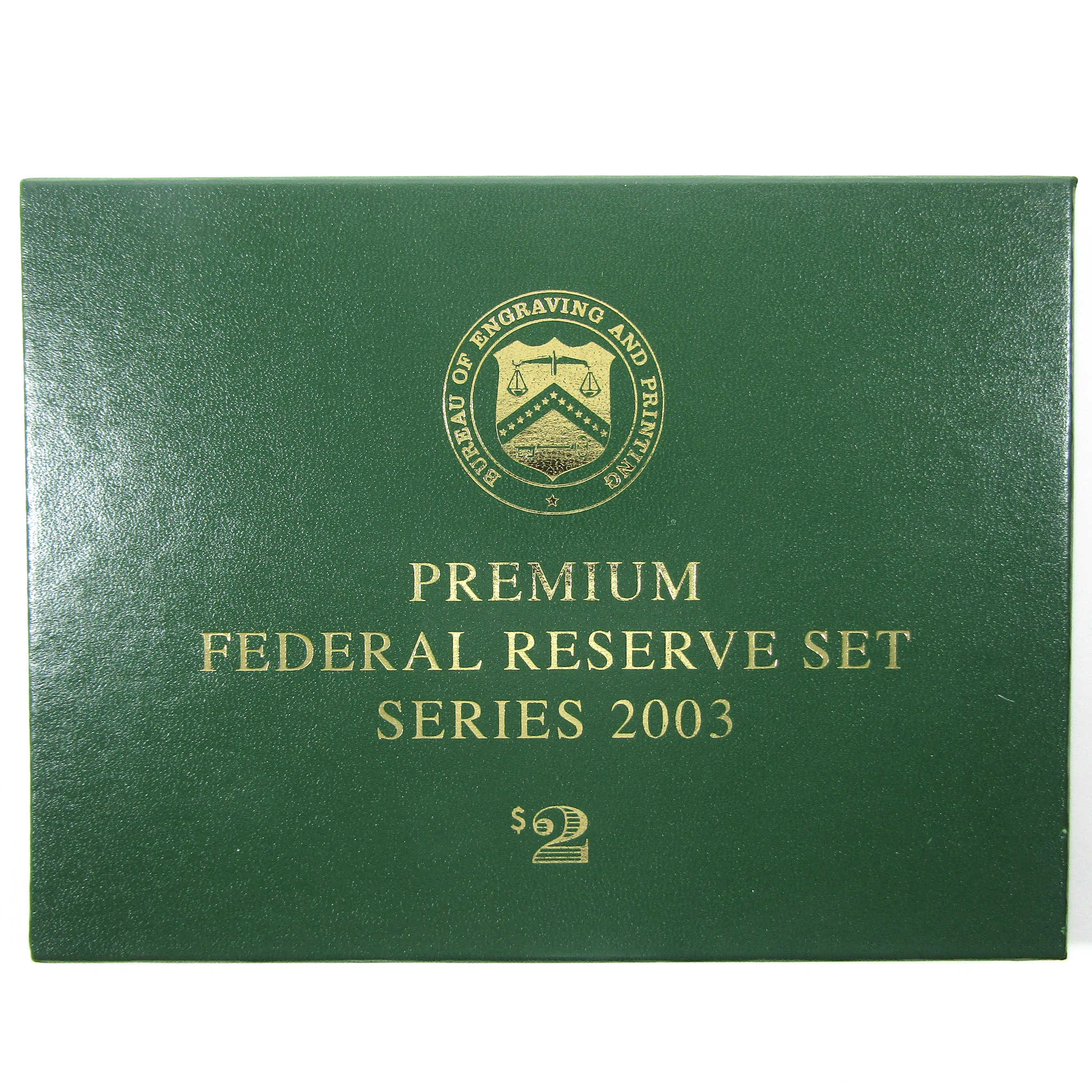 2003 $2 Premium Federal Reserve 12 Matching Star Note Set SKU:CPC5037