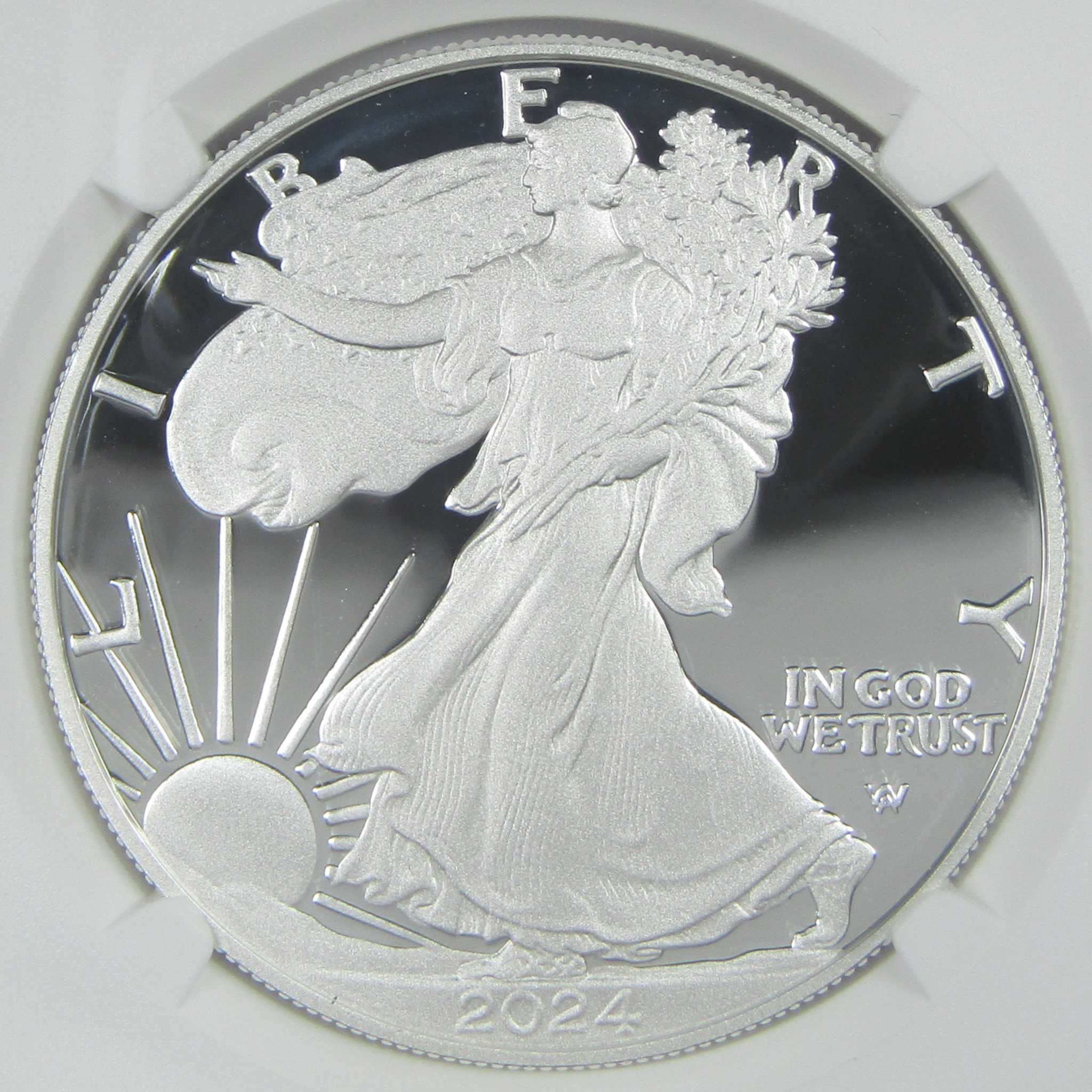 2024 S American Eagle PF 70 UCAM NGC 1 oz .999 Silver Bullion $1 Proof