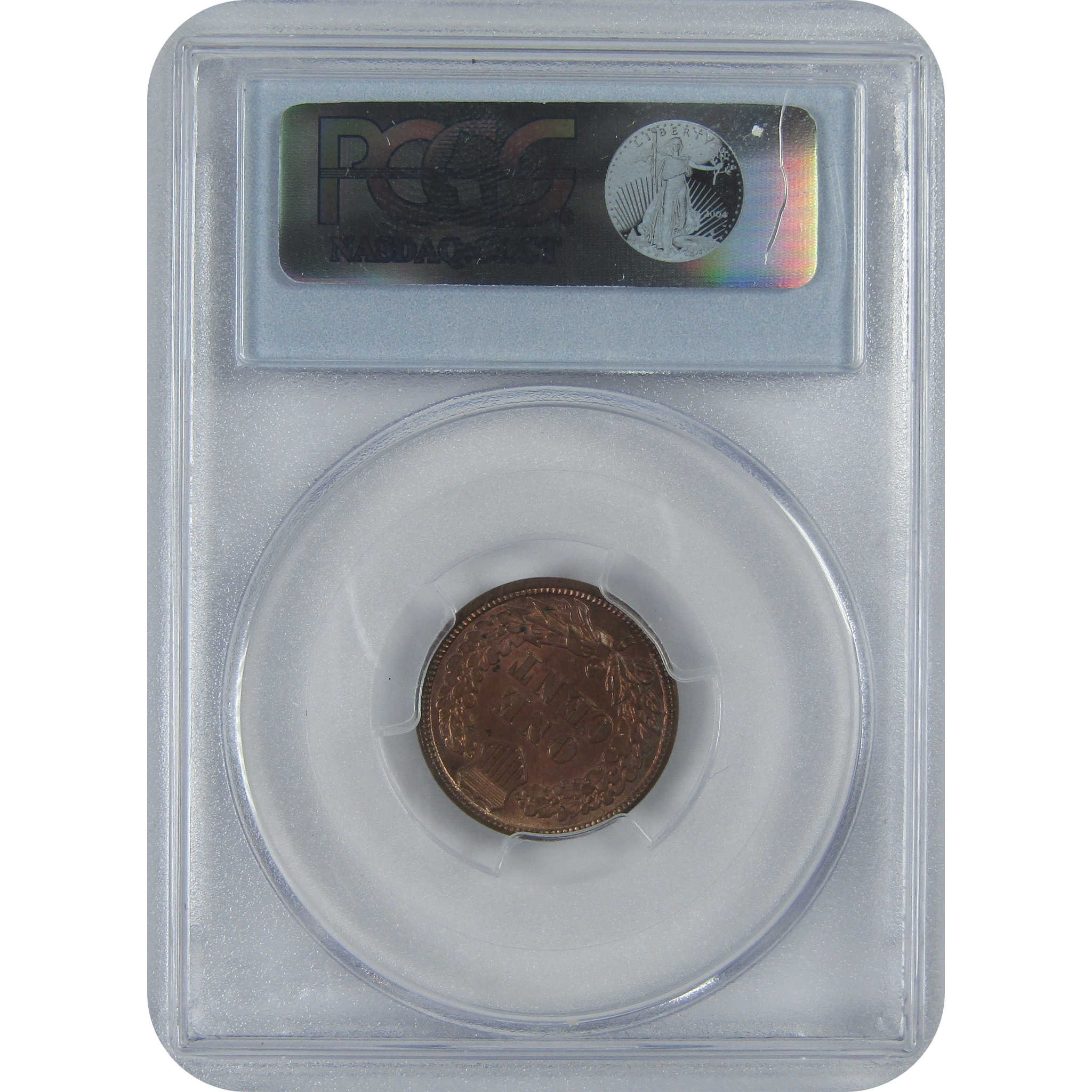 1883 Indian Head Cent MS 64 RB PCGS Penny 1c Uncirculated Coin