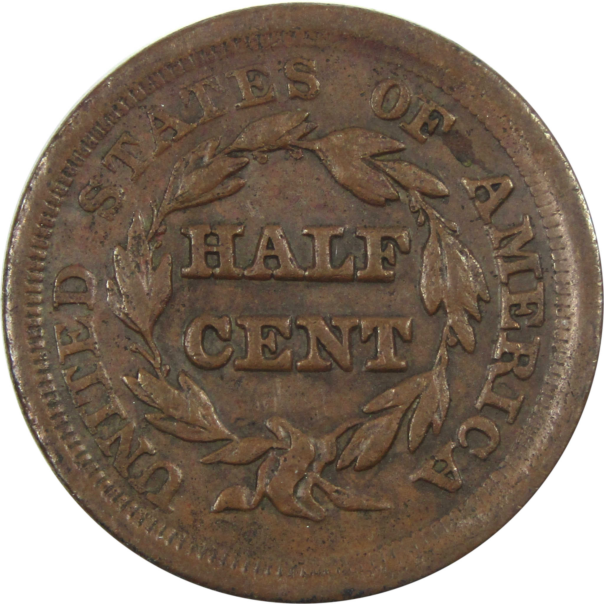 1853 Braided Hair Large Cent XF Extremely Fine Copper 1c SKU:I14363