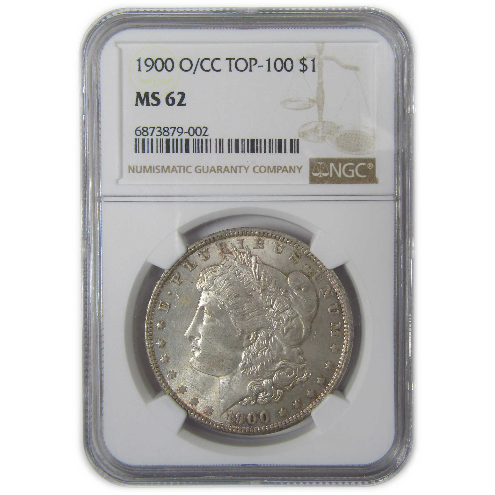 1900 O/CC Top 100 Morgan Dollar MS 62 NGC Silver $1 Coin SKU:I23311 - Morgan coin - Morgan silver dollar - Morgan silver dollar for sale - Profile Coins &amp; Collectibles