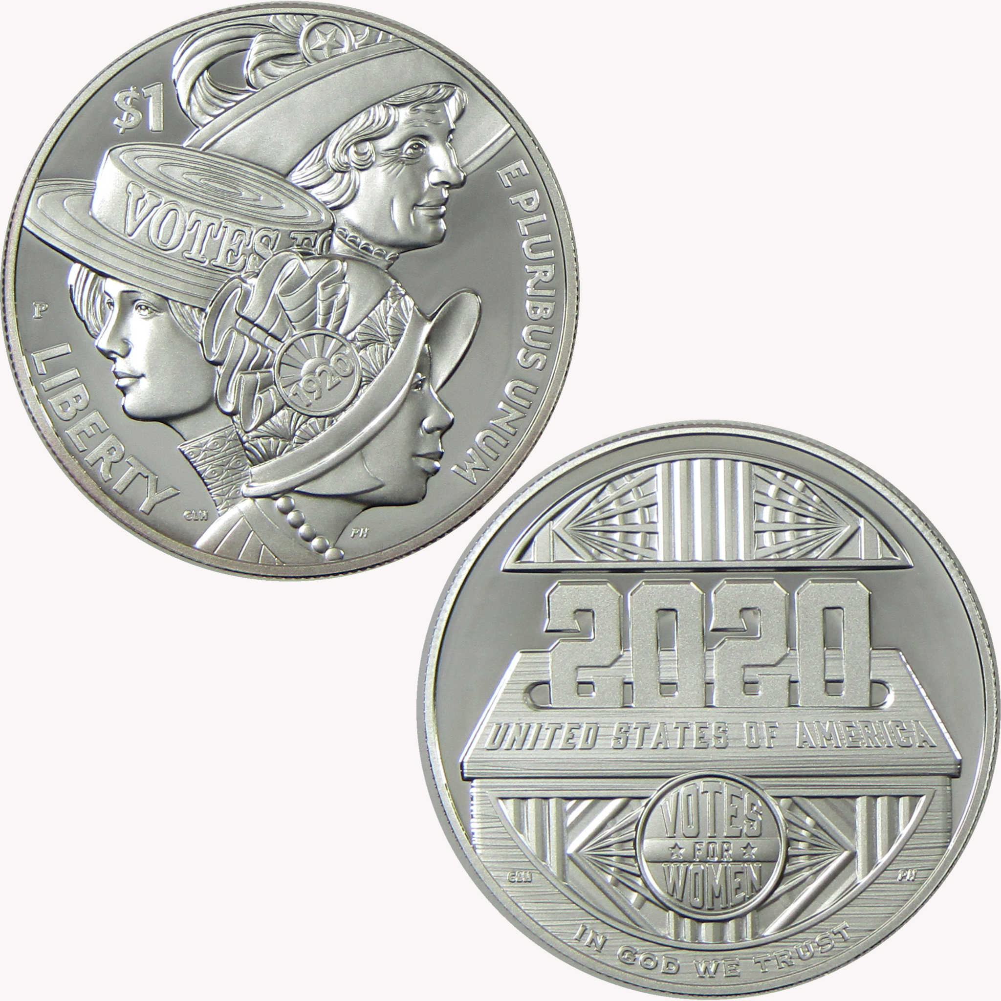 2020 P Women's Suffrage Centennial Commem Silver $1 Proof SKU:I26397