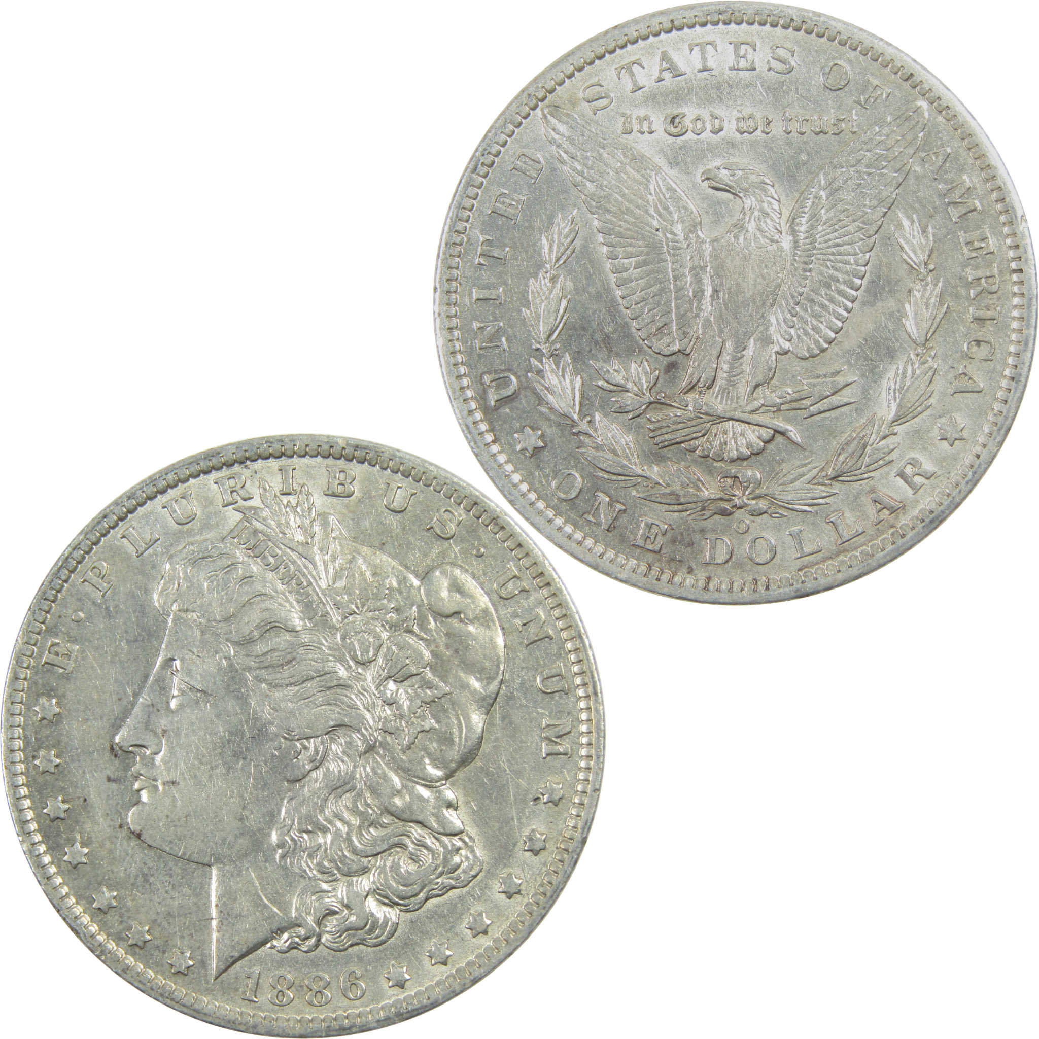 1886 O Morgan Dollar XF EF Extremely Fine Details Silver SKU:I13088 - Morgan coin - Morgan silver dollar - Morgan silver dollar for sale - Profile Coins &amp; Collectibles