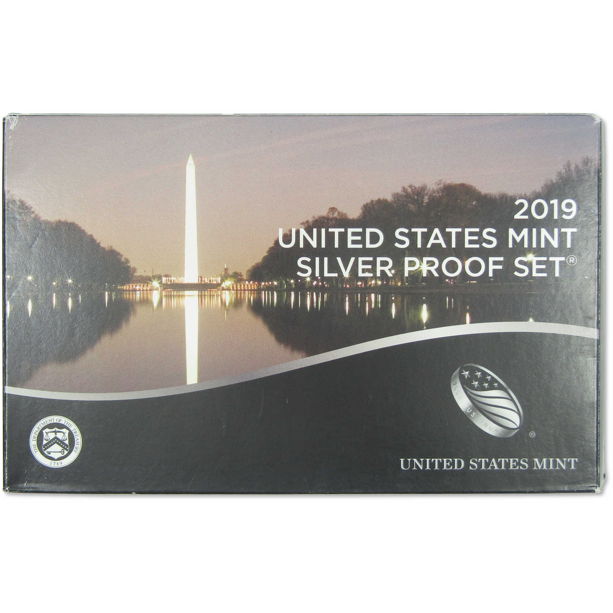 2019 Silver Proof Set U.S. Mint OGP COA No Reverse Proof Penny