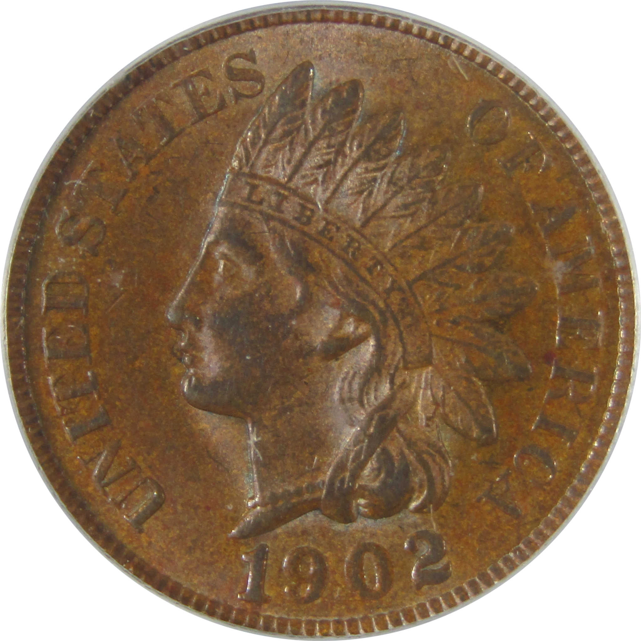1902 Indian Head Cent MS 62 BN ICG Penny Uncirculated SKU:I22937