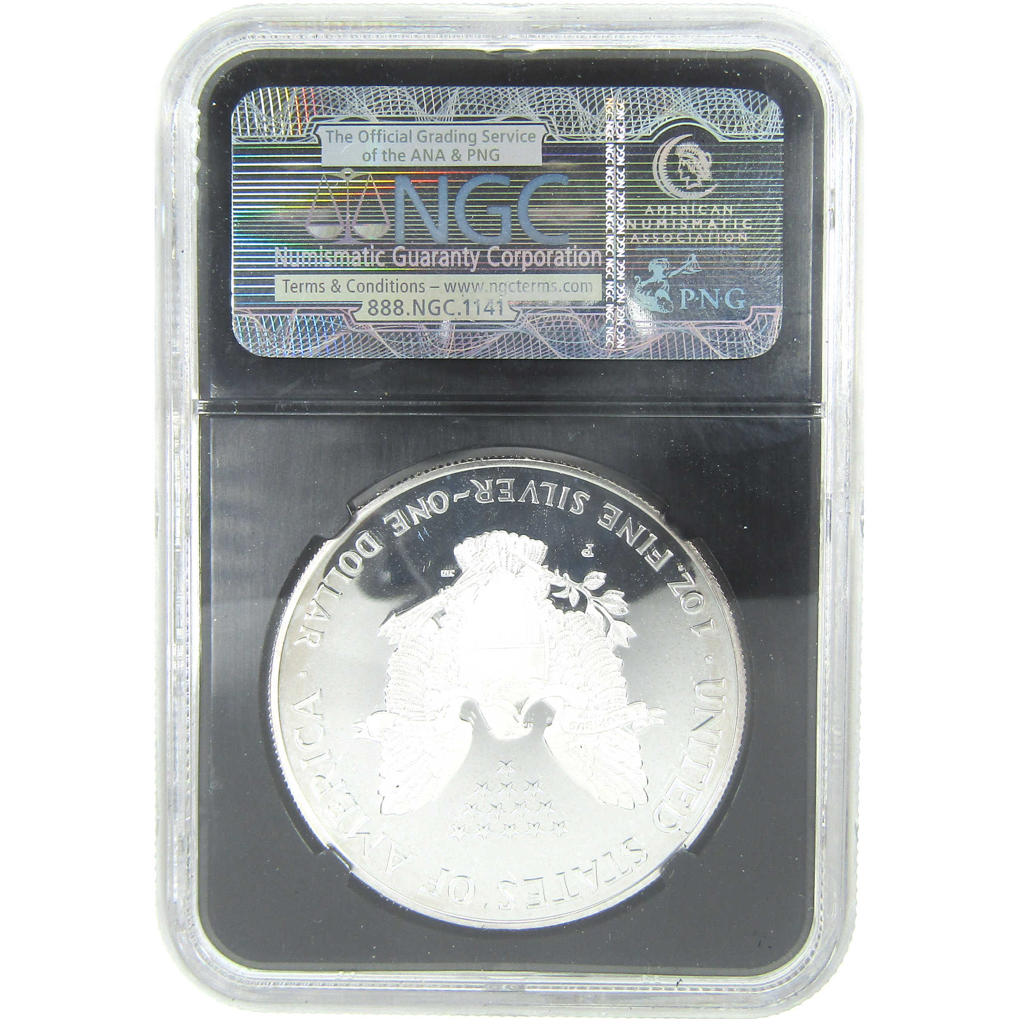 1997 P American Silver Eagle PF 68 UCAM NGC Proof $1 SKU:CPC9591