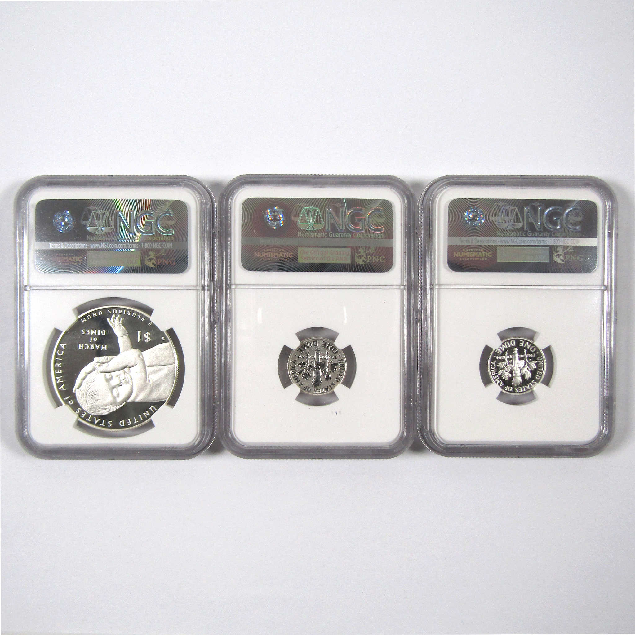 March of Dimes Special Silver Set 2015 PF 69 DCAM NGC SKU:CPC3634
