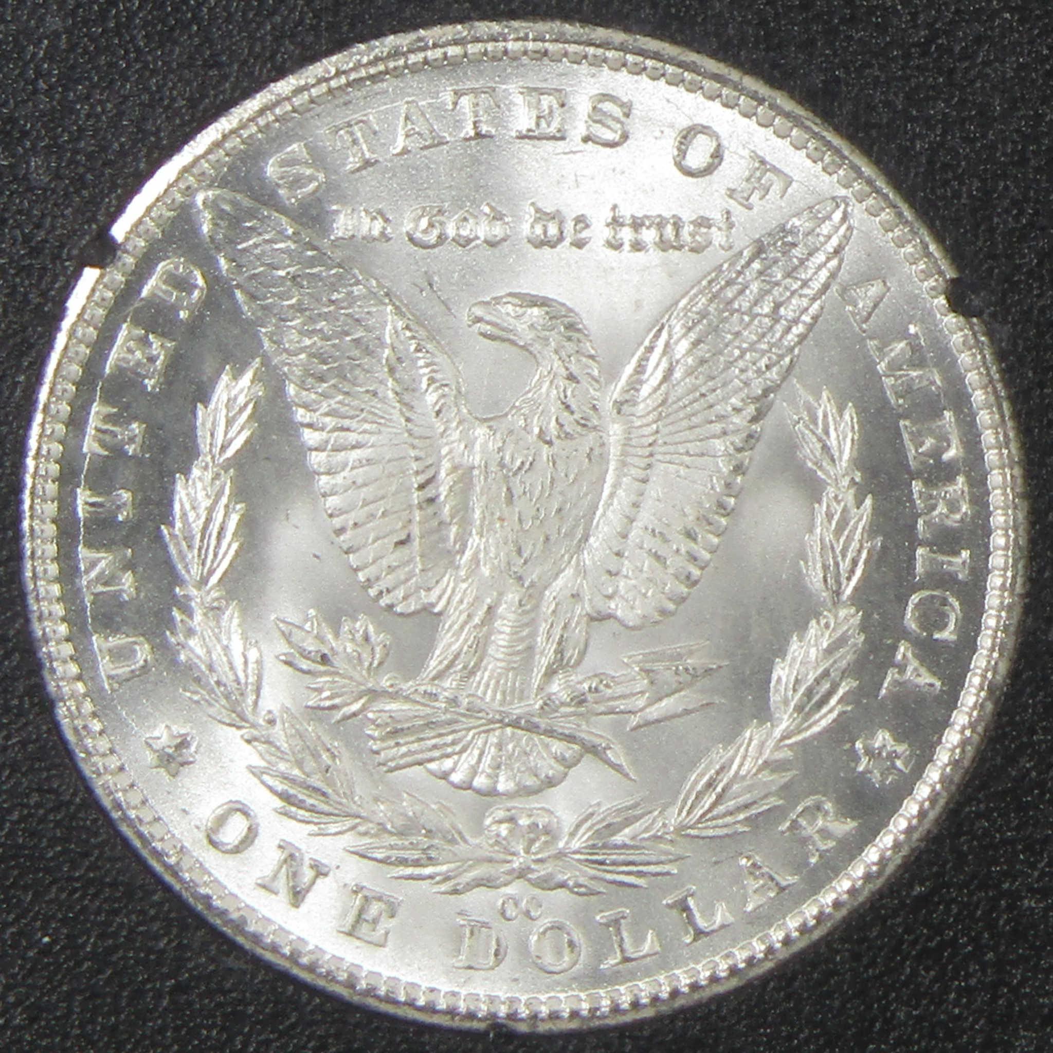 1881 CC GSA Morgan Silver Dollar MS 63 NGC CAC Uncirculated $1 Coin - Morgan coin - Morgan silver dollar - Morgan silver dollar for sale - Profile Coins &amp; Collectibles