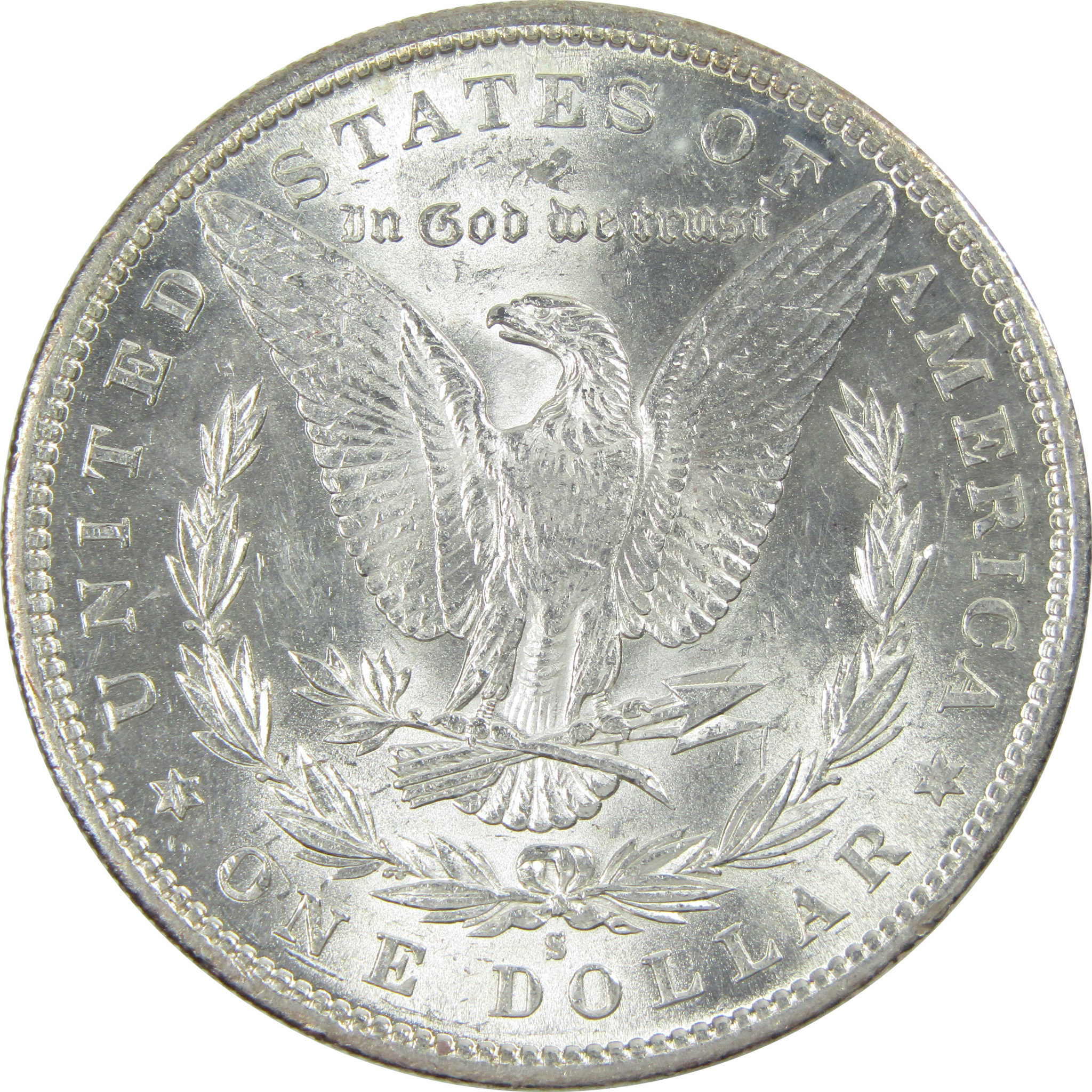 1890 S Morgan Dollar AU About Uncirculated Silver $1 Coin SKU:I13681 - Morgan coin - Morgan silver dollar - Morgan silver dollar for sale - Profile Coins &amp; Collectibles