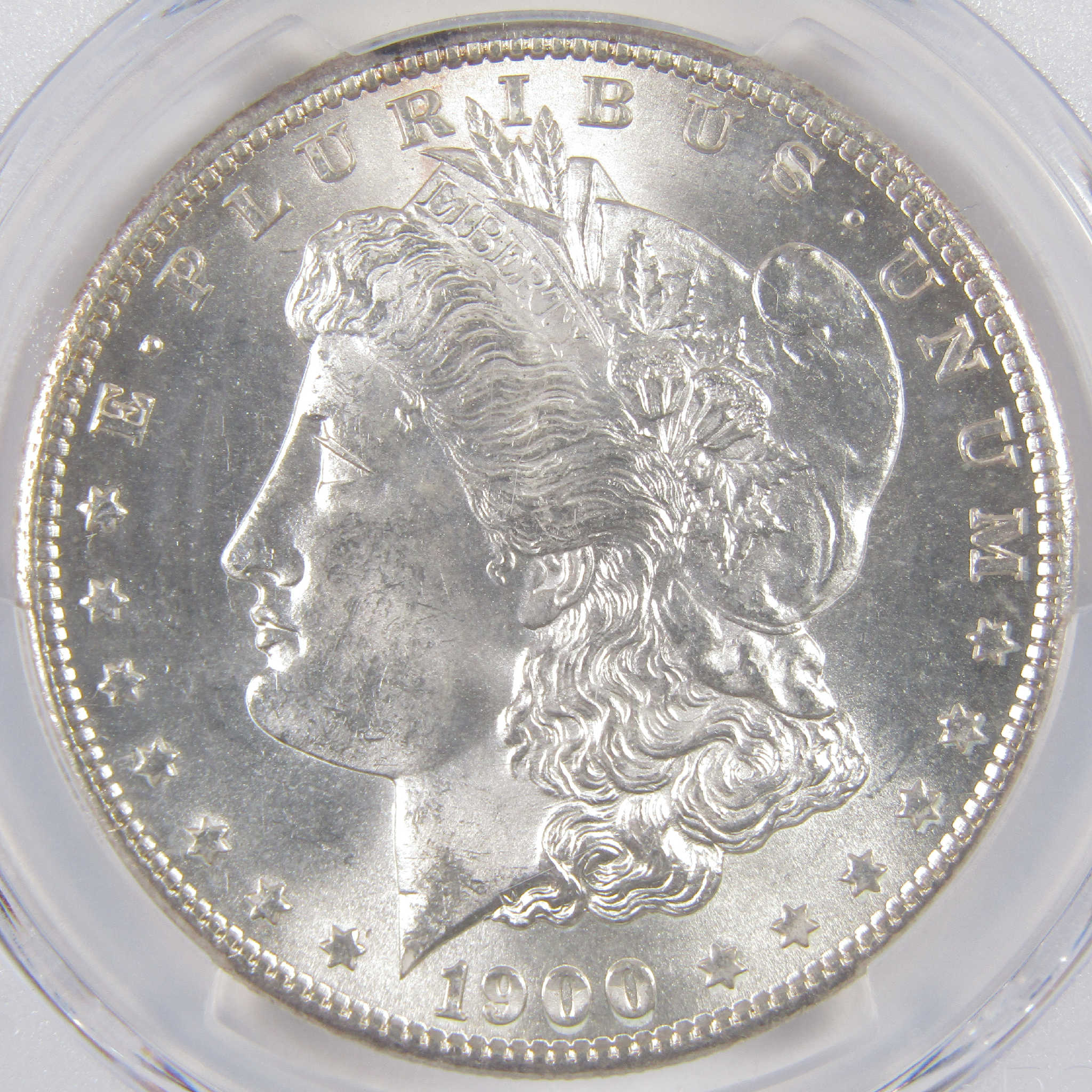 1900 S Morgan Dollar MS 63 PCGS Silver Uncirculated $1 Coin SKU:I18213 - Morgan coin - Morgan silver dollar - Morgan silver dollar for sale - Profile Coins &amp; Collectibles