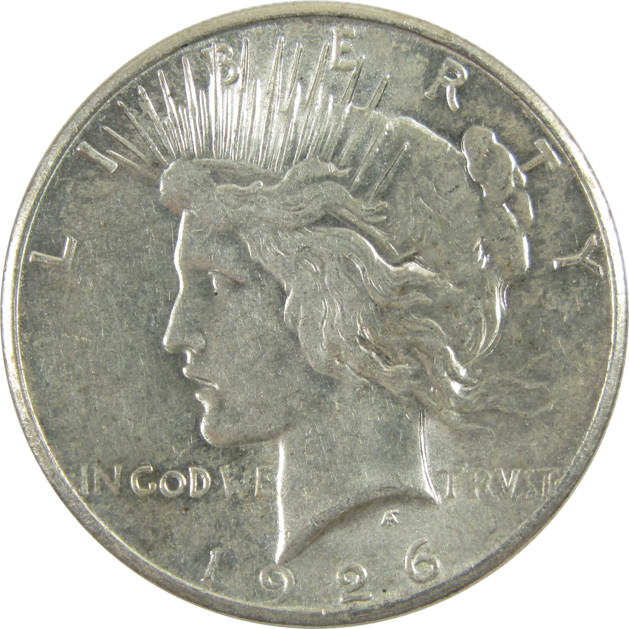 1926 S Peace Dollar CH AU Choice About Uncirculated Silver SKU:CPC7914