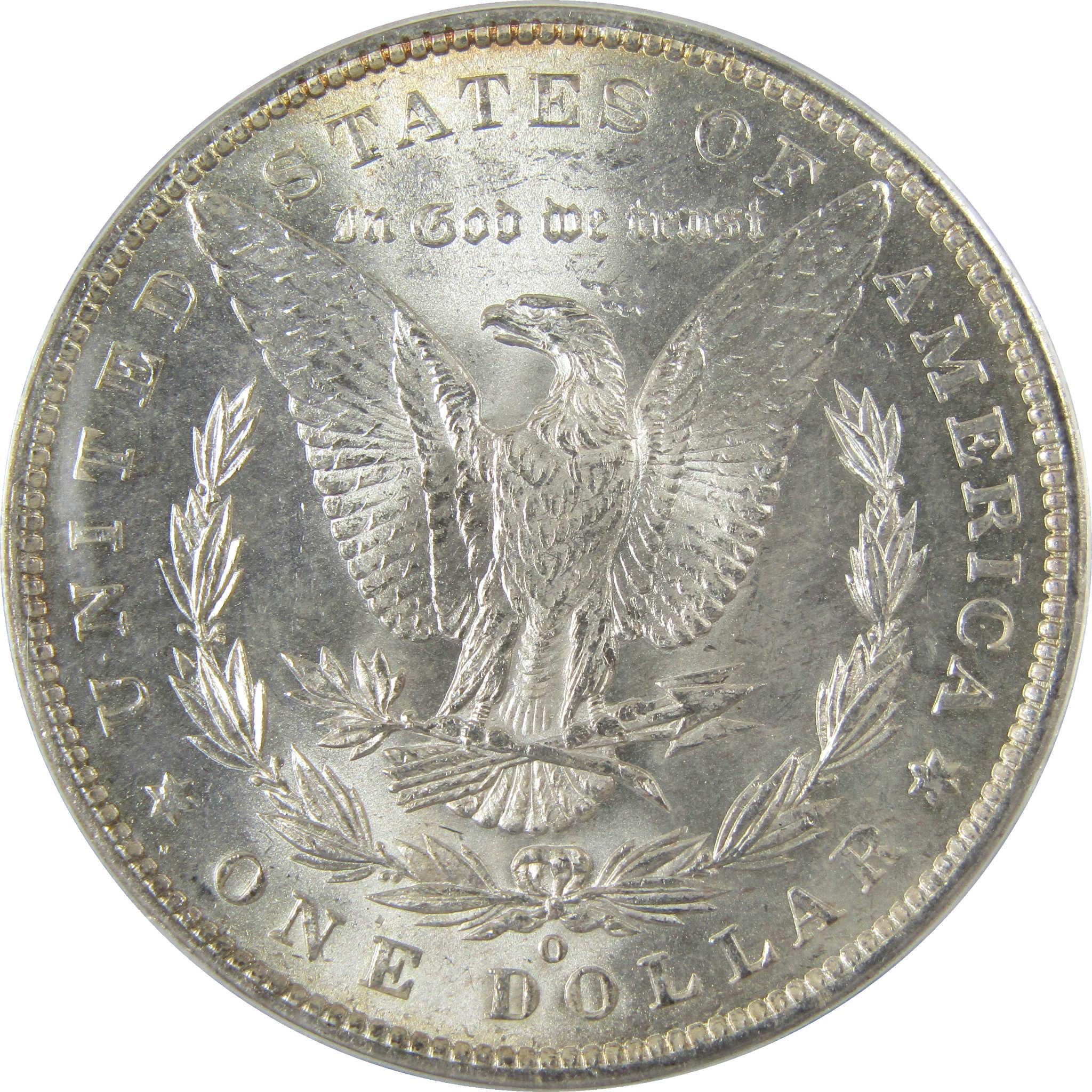 1885 O Morgan Silver Dollar MS 63 ANACS Toned Obverse SKU:I27947
