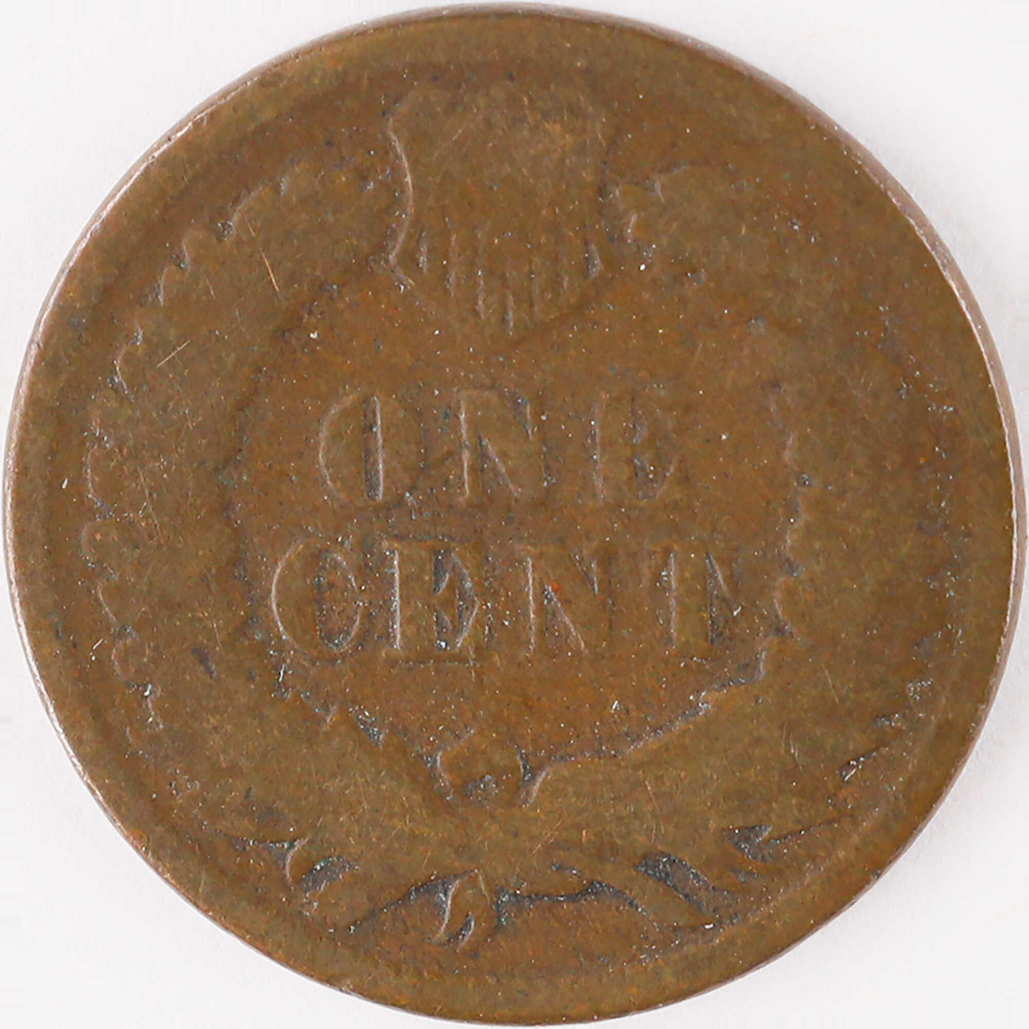 1876 Indian Head Cent AG About Good Penny 1c Coin SKU:I12065