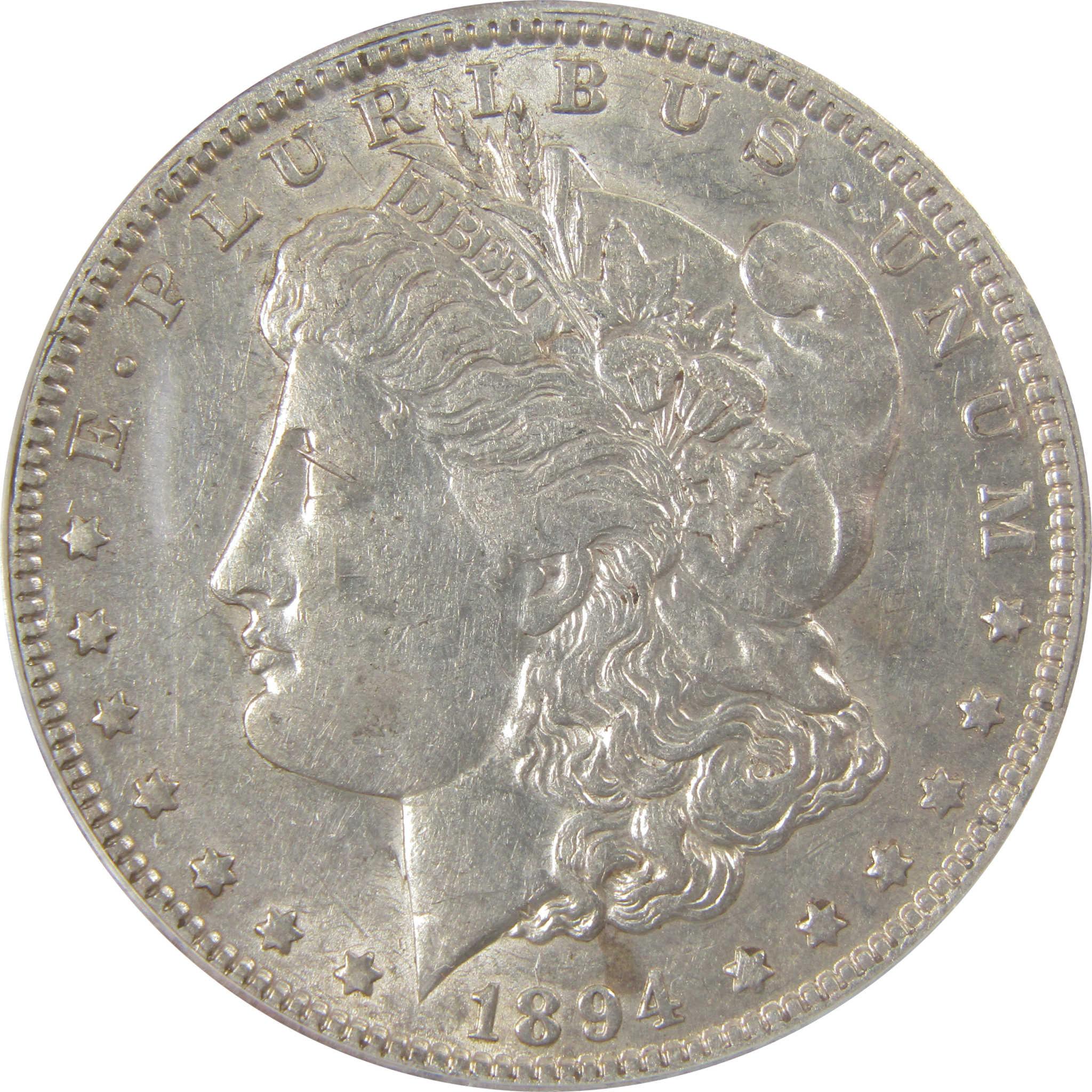 1894 O Morgan Silver Dollar AU 50 Details ANACS $1 Coin SKU:I24947 - Morgan coin - Morgan silver dollar - Morgan silver dollar for sale - Profile Coins &amp; Collectibles