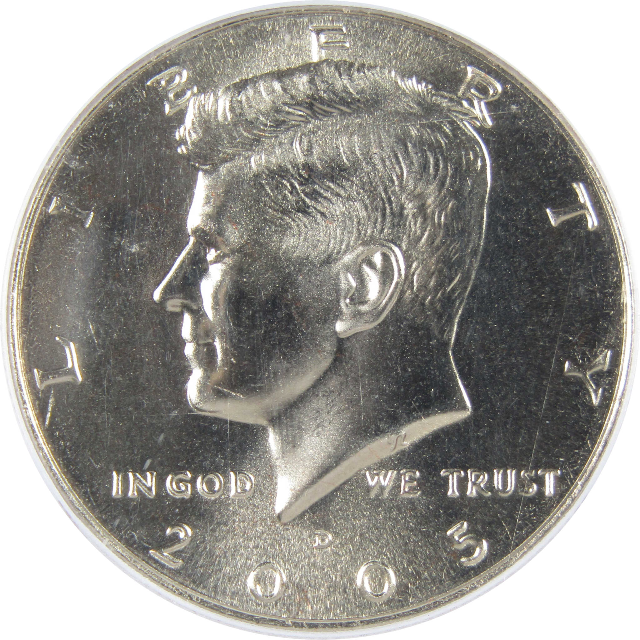 2005 P D Kennedy Half Dollar 2 Piece Set SP 69 ICG Clad SKU:CPC7701