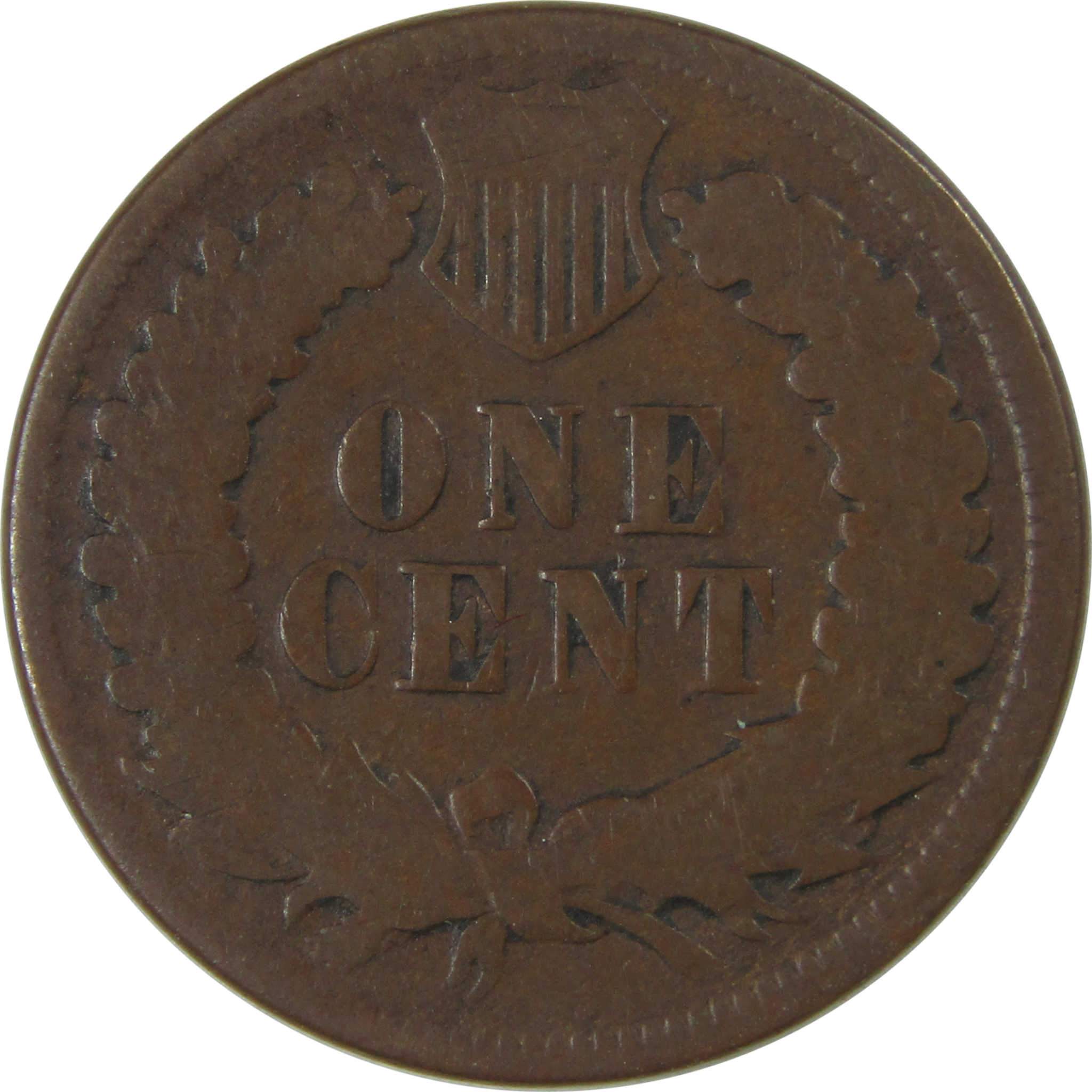 1874 Indian Head Cent G Good Penny 1c Coin Collectible SKU:I23857