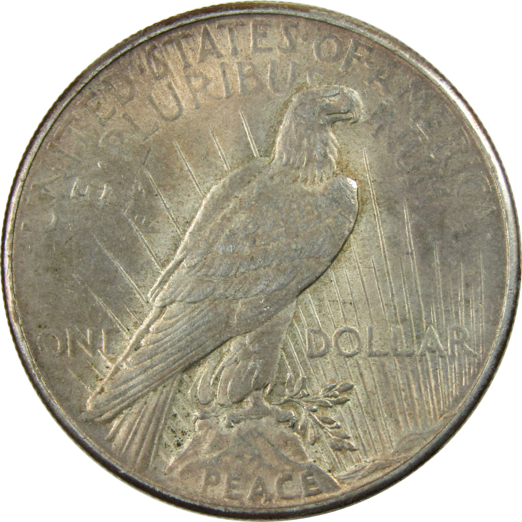 1935 Peace Dollar AU About Uncirculated Silver $1 Coin SKU:I12249