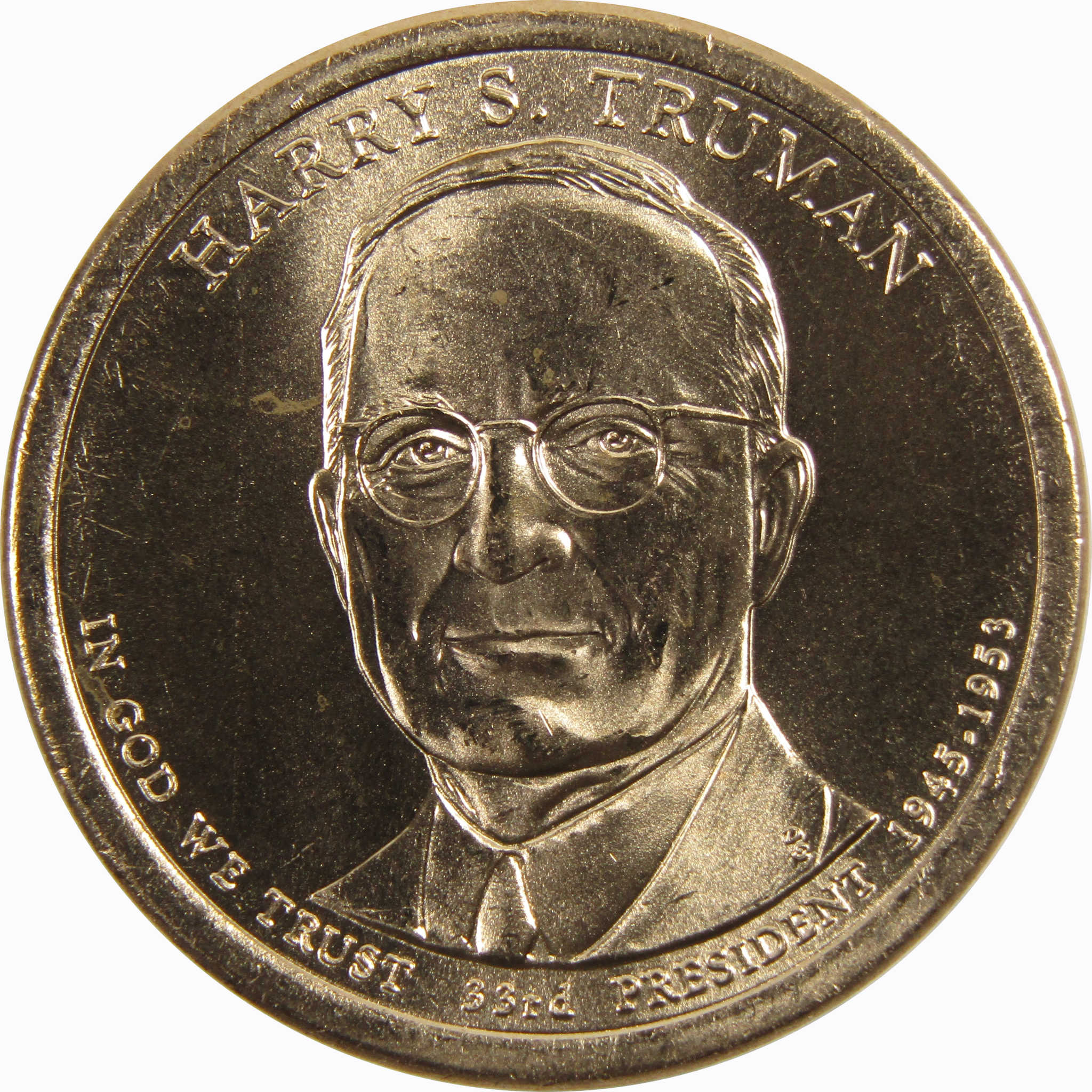 2015 D Harry S Truman Presidential Dollar BU Uncirculated $1 Coin