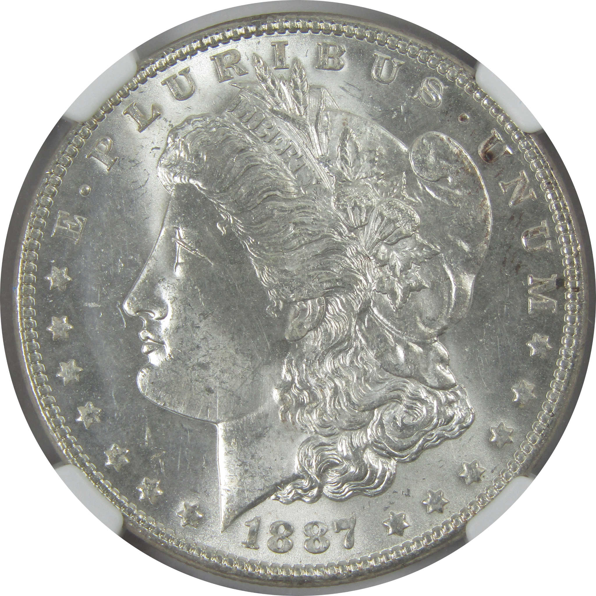 1887 Morgan Dollar MS 63 NGC Silver $1 Uncirculated Coin SKU:I15761 - Morgan coin - Morgan silver dollar - Morgan silver dollar for sale - Profile Coins &amp; Collectibles