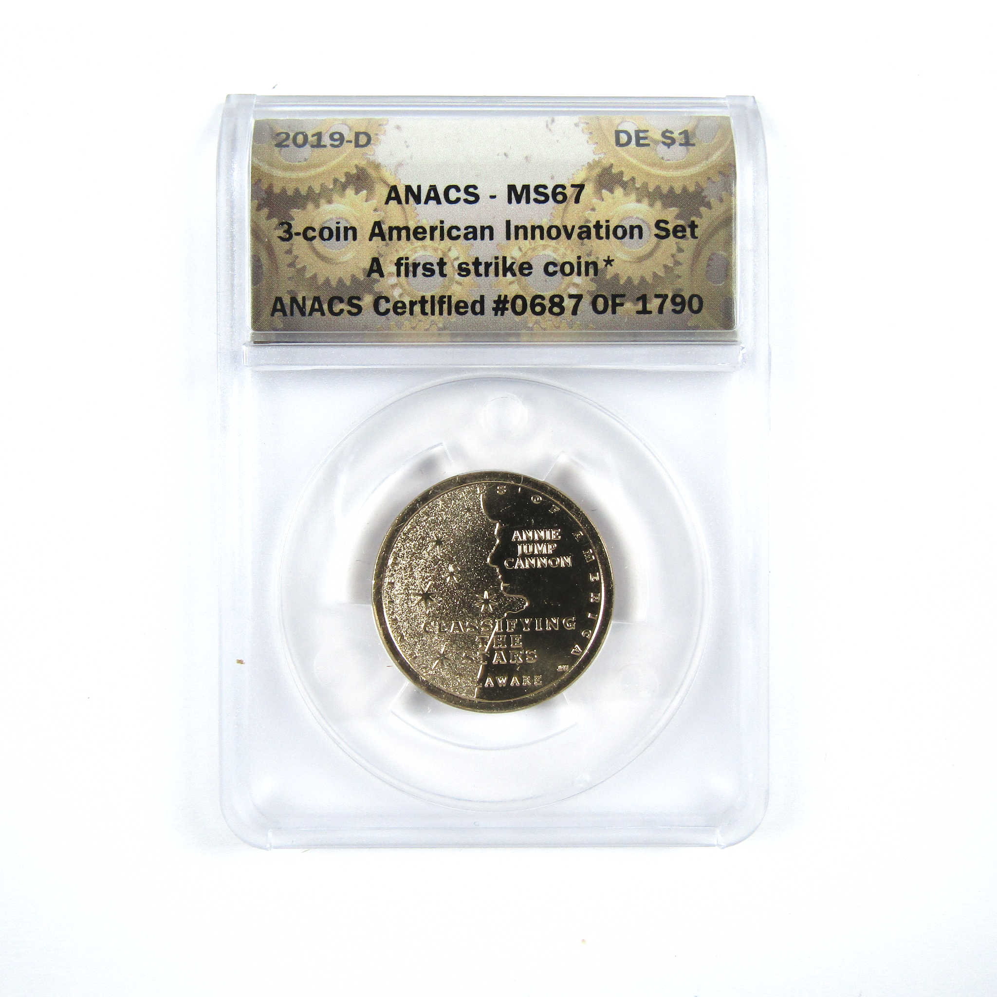 2019 PDS Classifying the Stars Innovation Dollar Set ANACS SKU:CPC6119