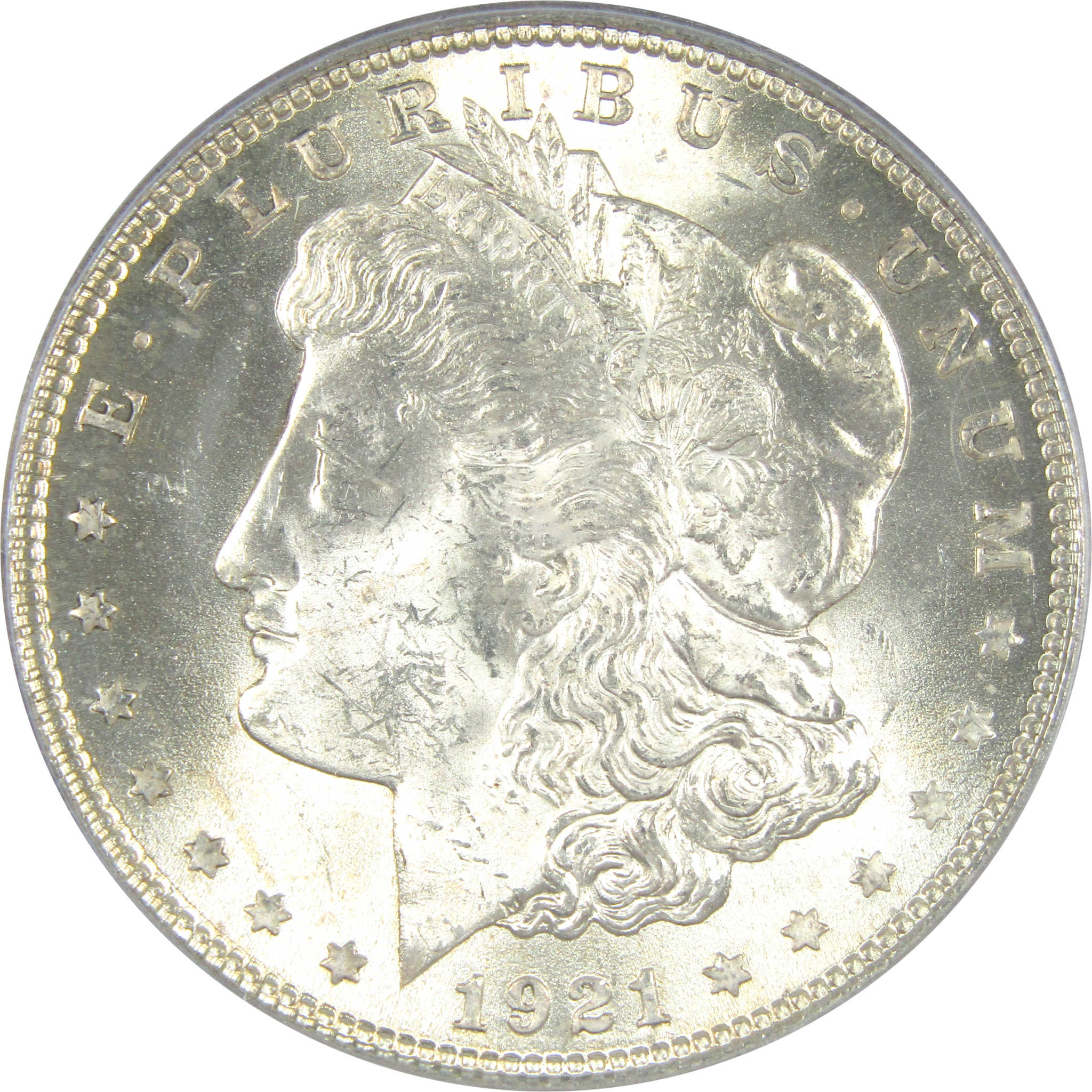 1921 Morgan Dollar MS 64 PCGS Silver $1 Uncirculated Coin SKU:I15286 - Morgan coin - Morgan silver dollar - Morgan silver dollar for sale - Profile Coins &amp; Collectibles