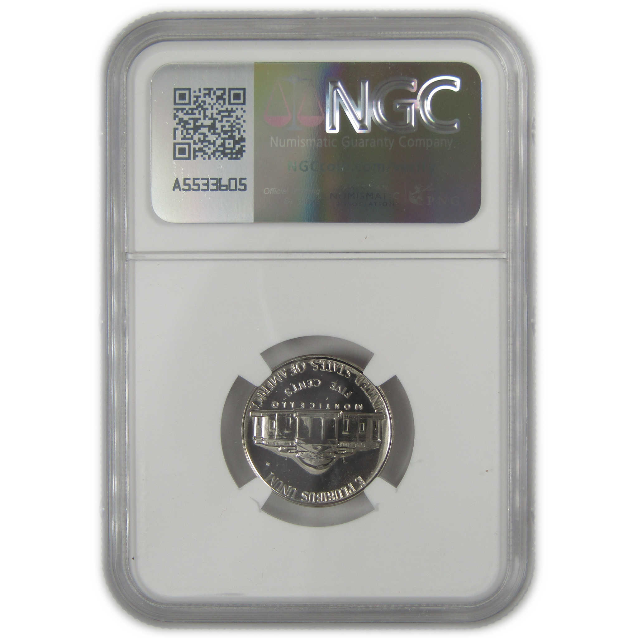 1955 Jefferson Nickel PF 66 NGC Proof 5c Coin SKU:I20633