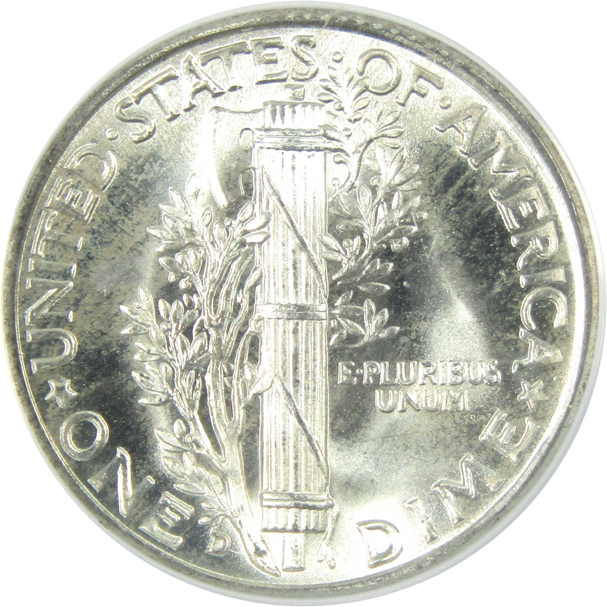 1939 D Mercury Dime MS 67 FSB ANACS Silver 10c Uncirculated SKU:I15006