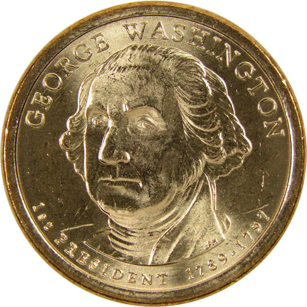 2007 P George Washington Presidential Dollar BU Uncirculated 1