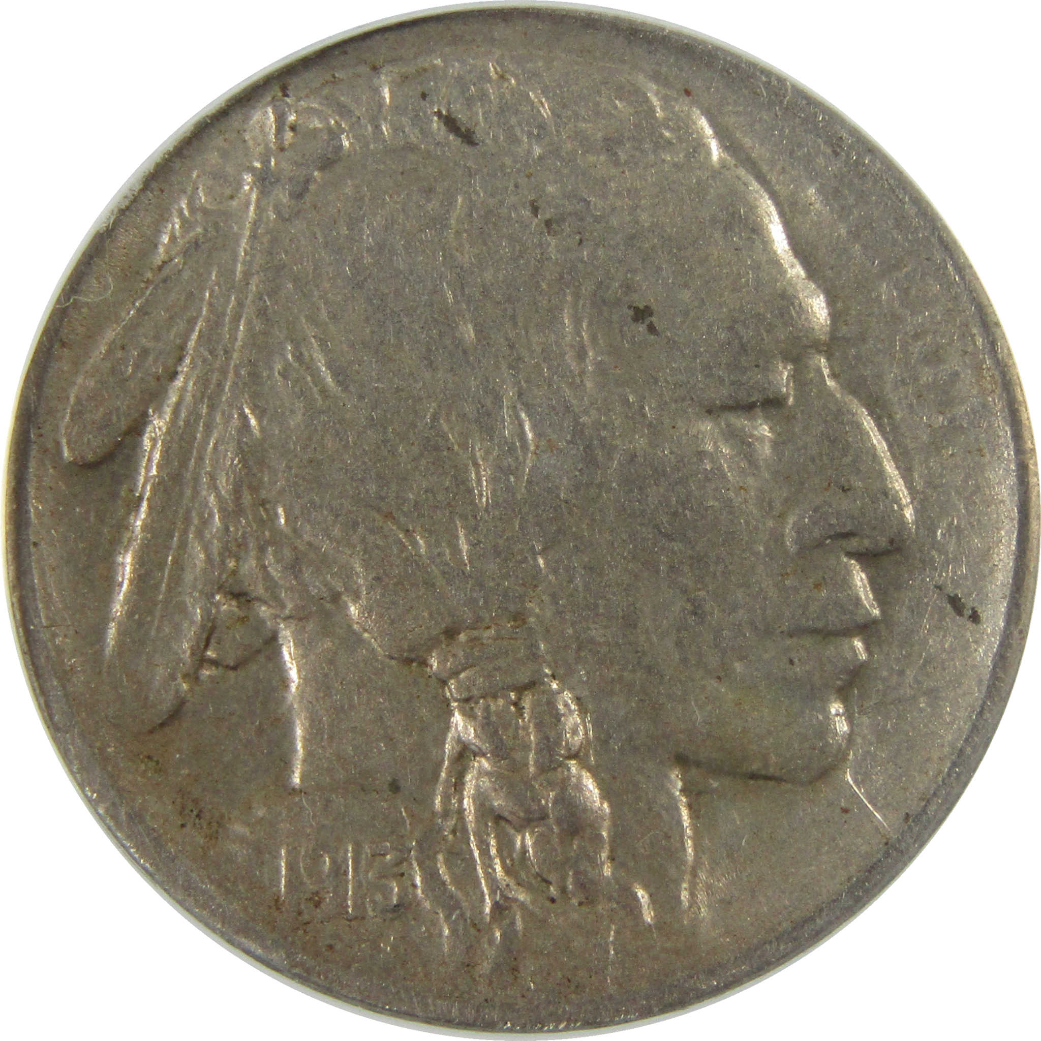 1913 S Type 2 Indian Head Buffalo Nickel EF 45 ANACS 5c CoinSKU:I28069
