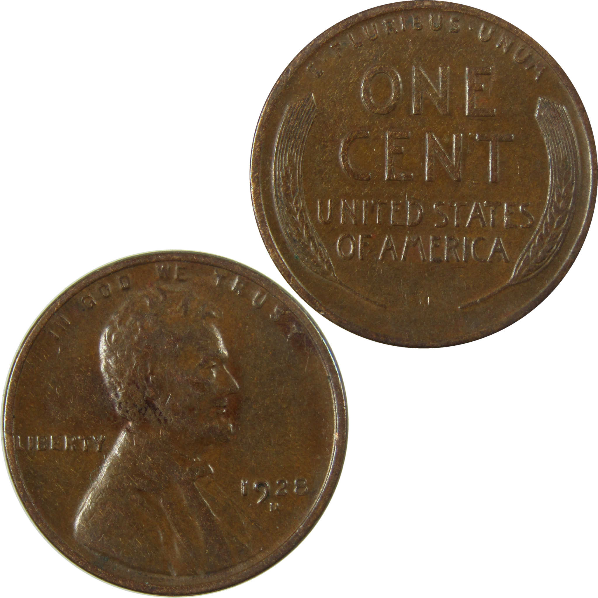 1928 D Lincoln Wheat Cent VF Very Fine Penny 1c Coin SKU:I27580