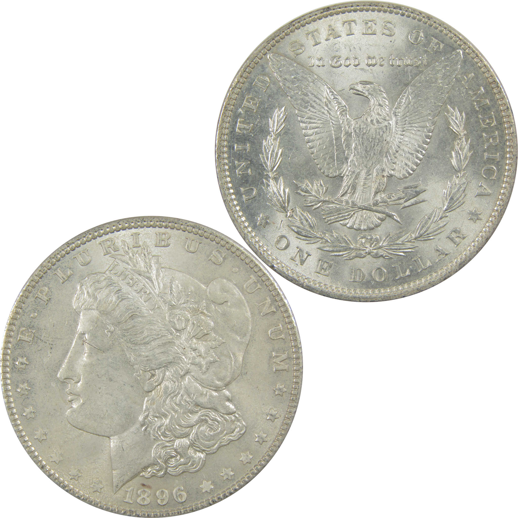 1896 Morgan Dollar Uncirculated Details Silver $1 Coin SKU:I22066 - Morgan coin - Morgan silver dollar - Morgan silver dollar for sale - Profile Coins &amp; Collectibles