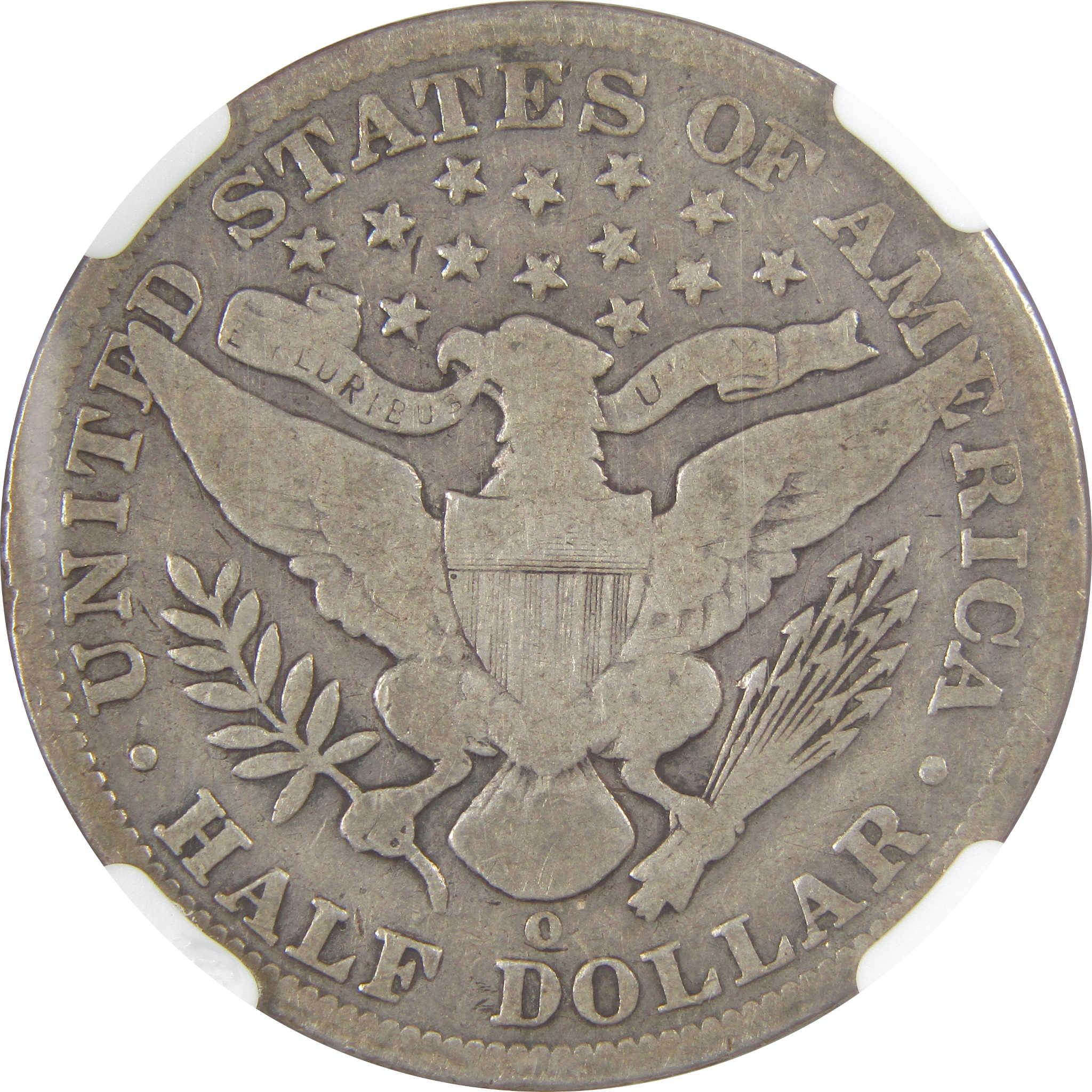 1896 O Barber Silver Half Dollar VG 8 NGC 50c Coin SKU:I23298