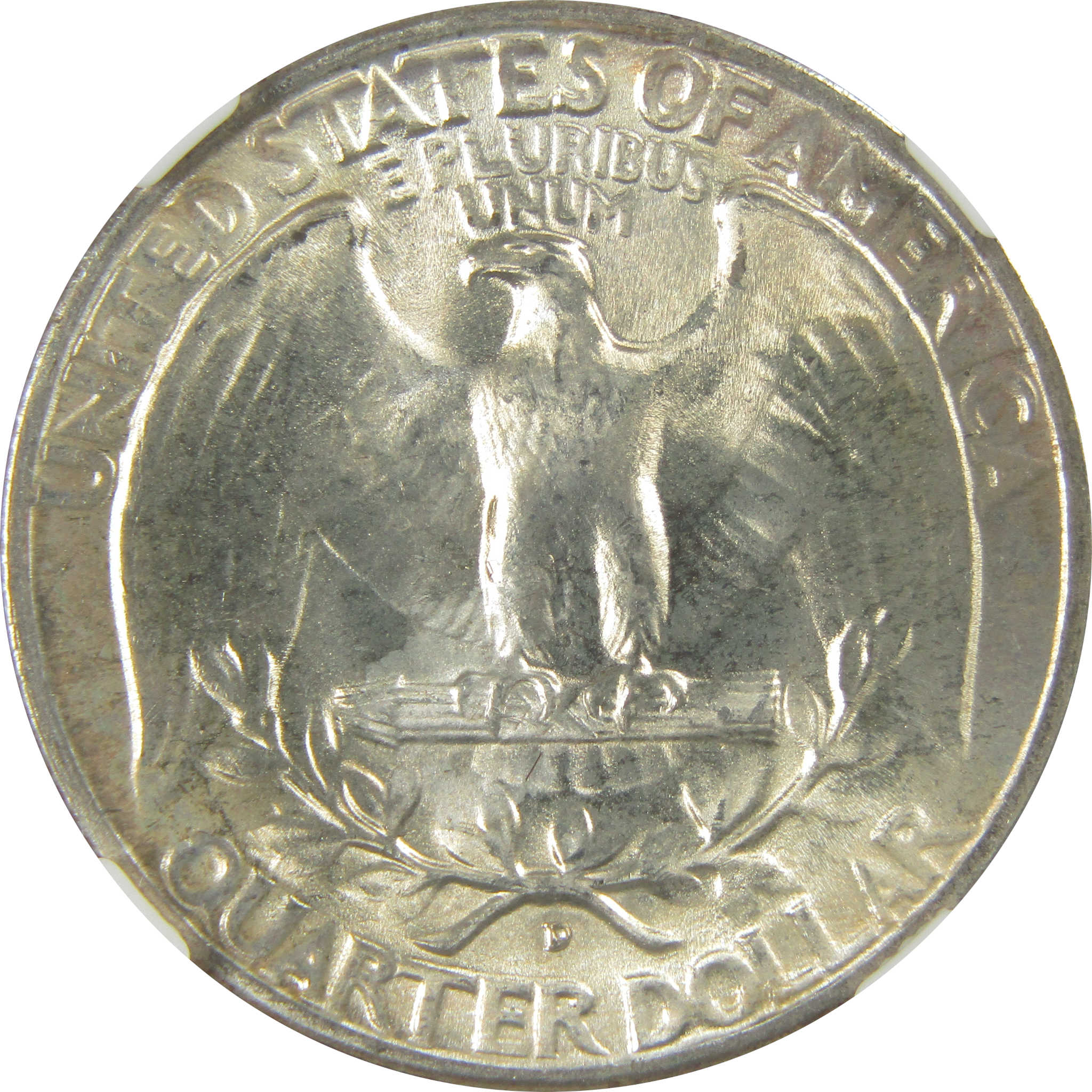 1947 D Washington Quarter MS 66 NGC Silver Bag Fragment SKU:I20514
