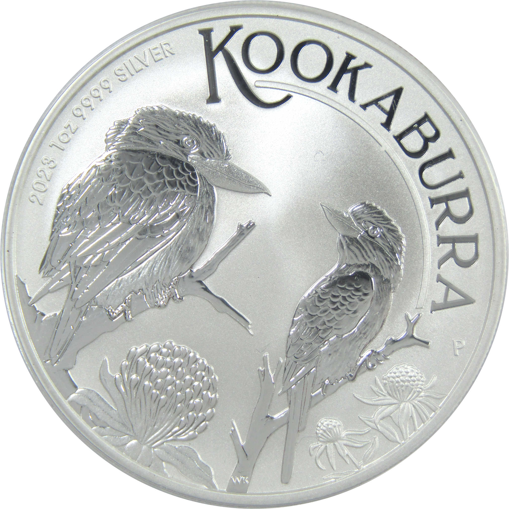 2023 P Australian Kookaburra Uncirculated 1 oz .9999 Silver Bullion $1