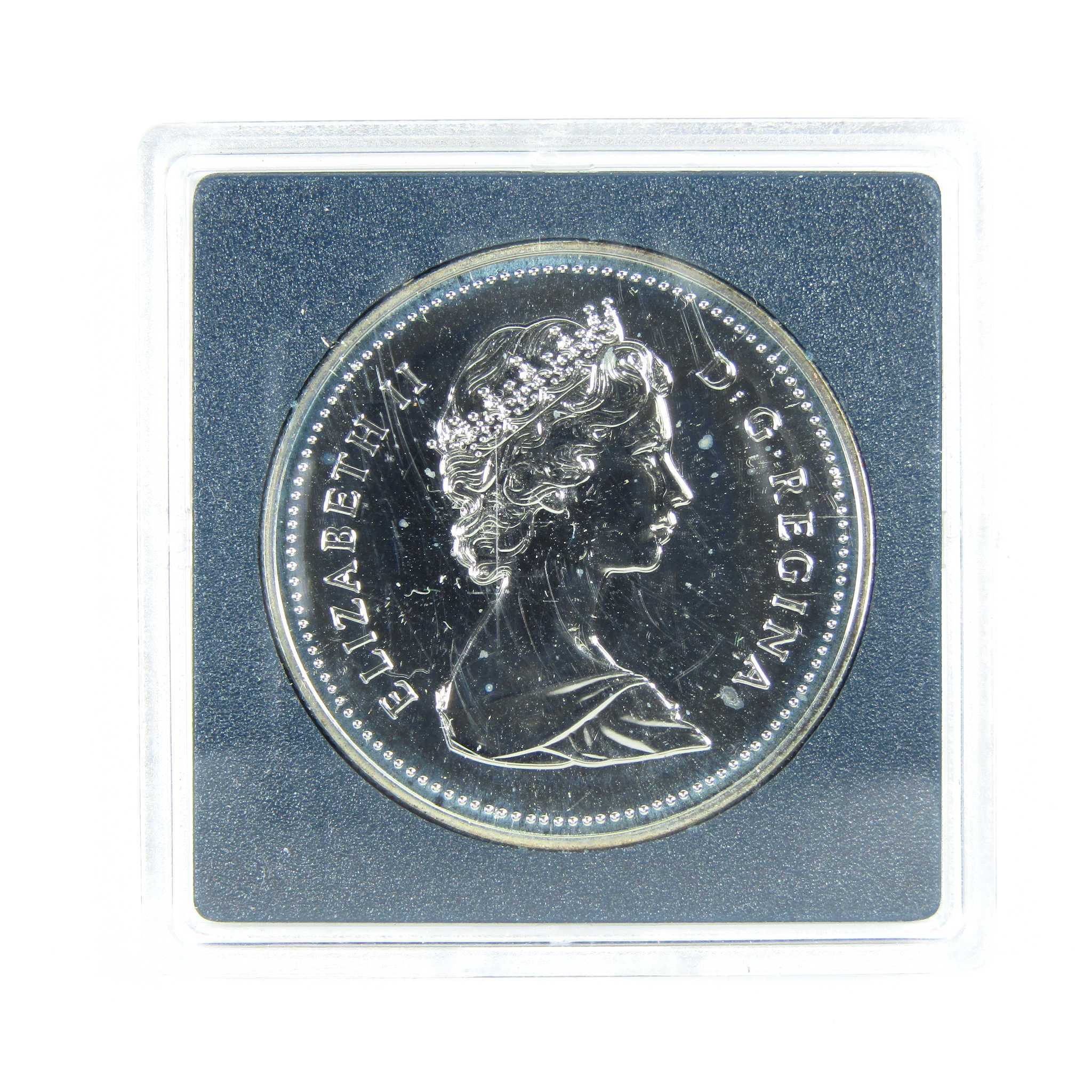 1986 Canadian Vancouver Centennial Uncirculated Silver $1 SKU:CPC4623