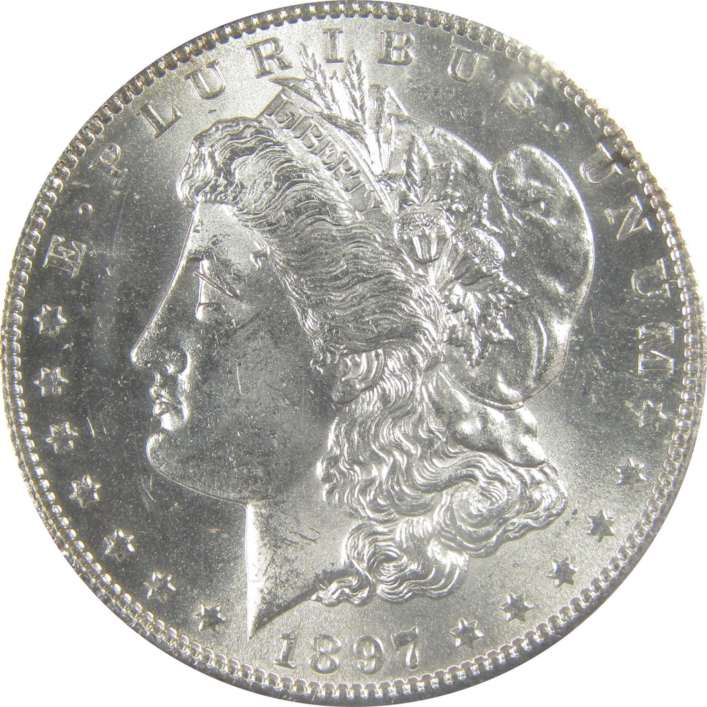 1897 S Morgan Dollar MS 64 PCGS Silver Uncirculated $1 Coin