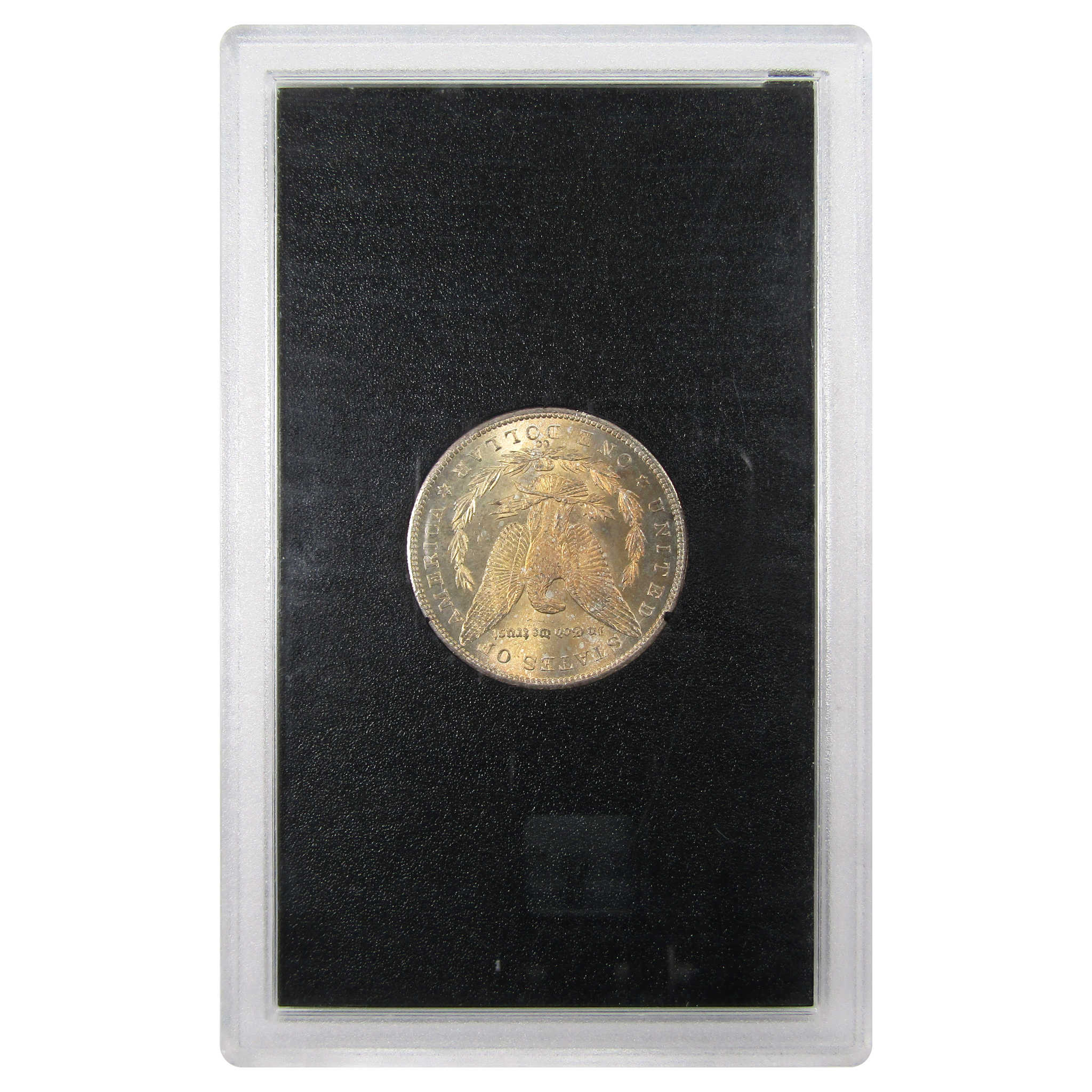 1884 CC GSA Morgan Dollar BU Uncirculated Silver $1 Toned SKU:I9437