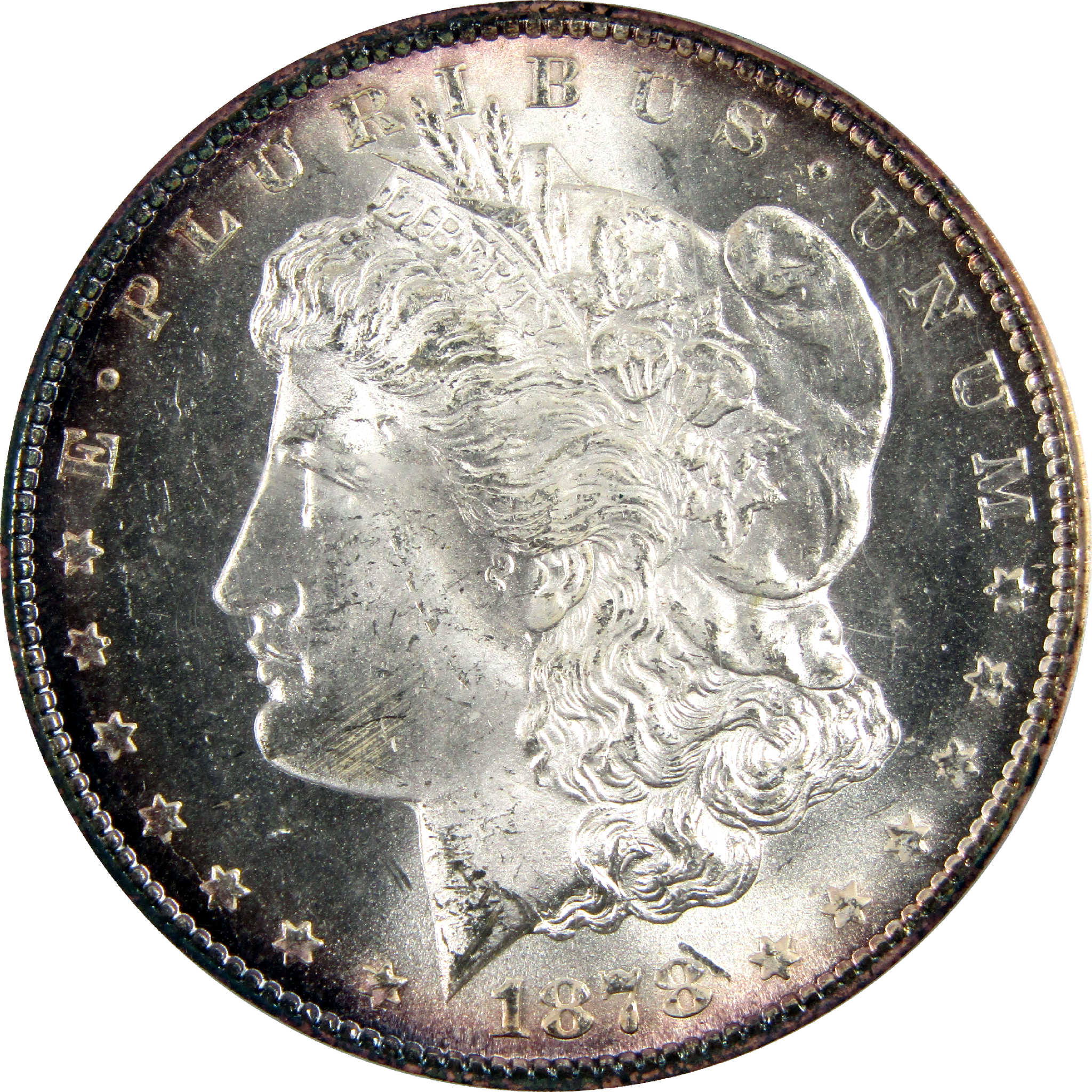 1878 CC Morgan Dollar MS 64 PCGS Silver $1 Uncirculated SKU:CPC6177 - Morgan coin - Morgan silver dollar - Morgan silver dollar for sale - Profile Coins &amp; Collectibles